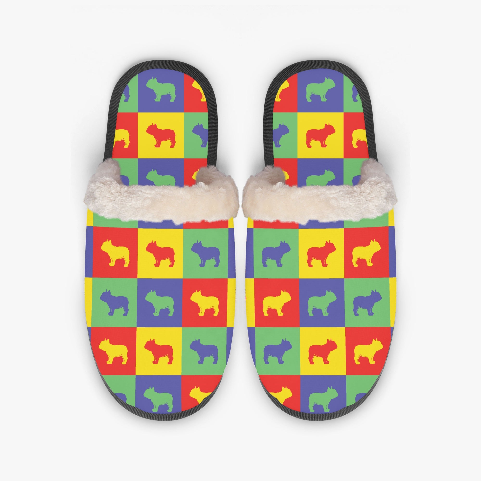 Piglet French Bulldog Soft House Shoes for Everyday Wear-fadou