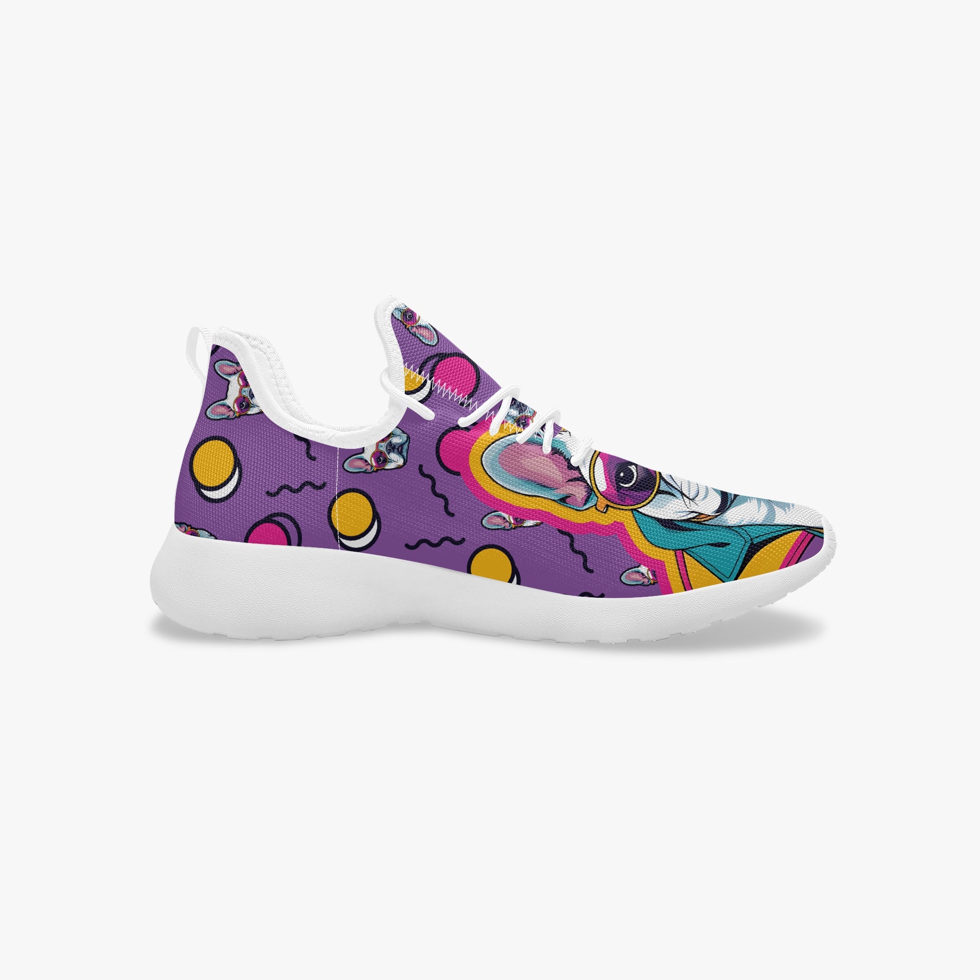Finn French Bulldog Casual Footwear for Dog Moms & Dads-fadou