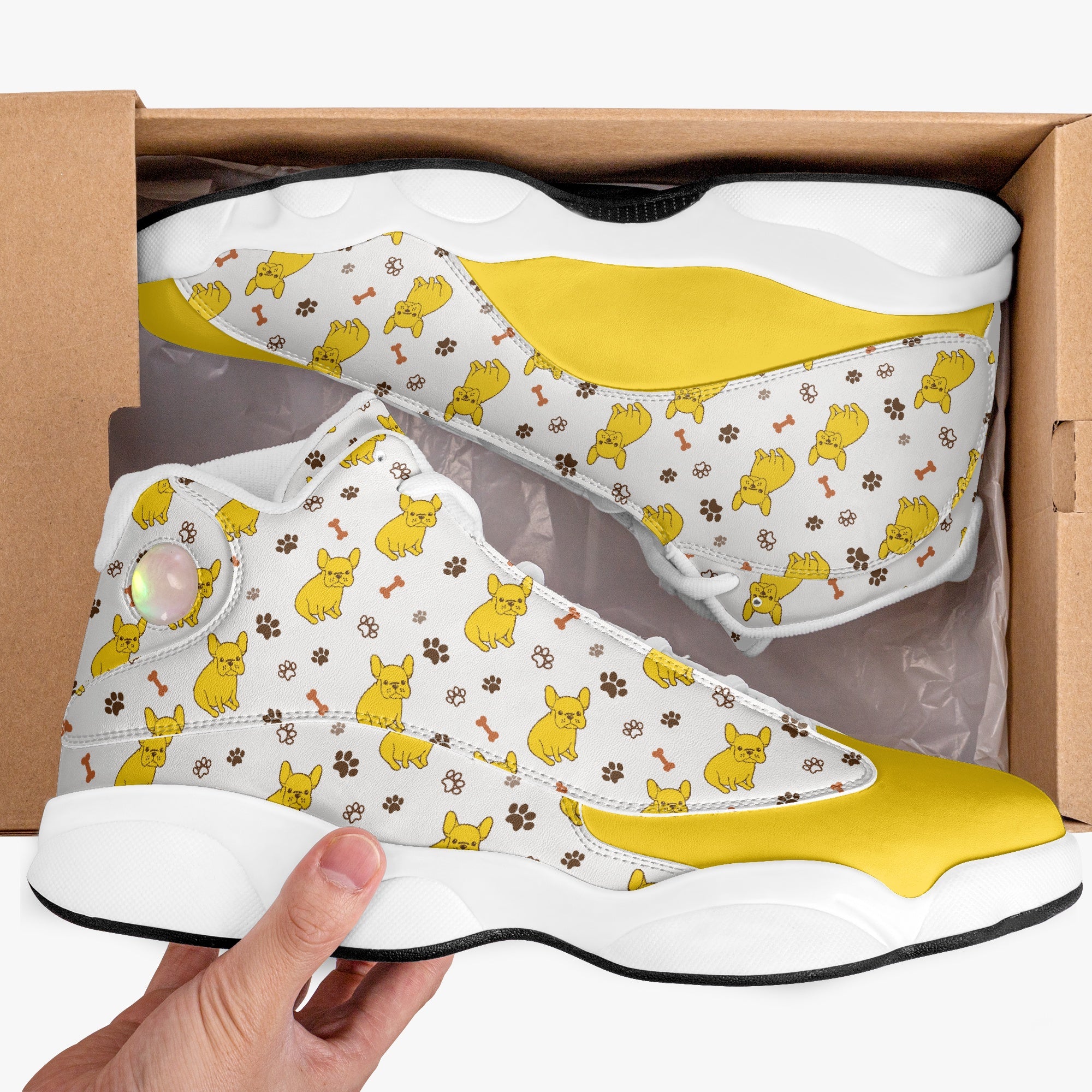 Bowser French Bulldog Casual Footwear for Dog Moms & Dads-fadou