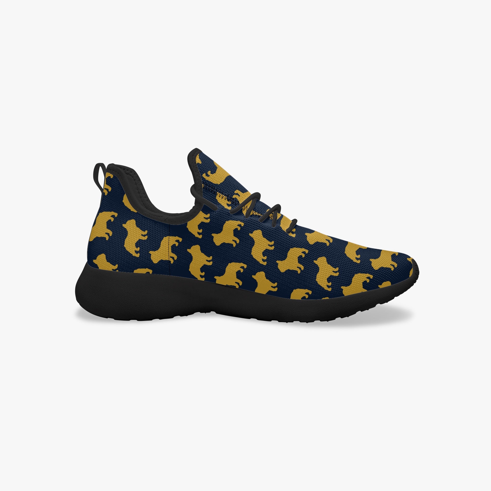 French Bulldog Classic Canvas Sneakers for Frenchie Enthusiasts-fadou