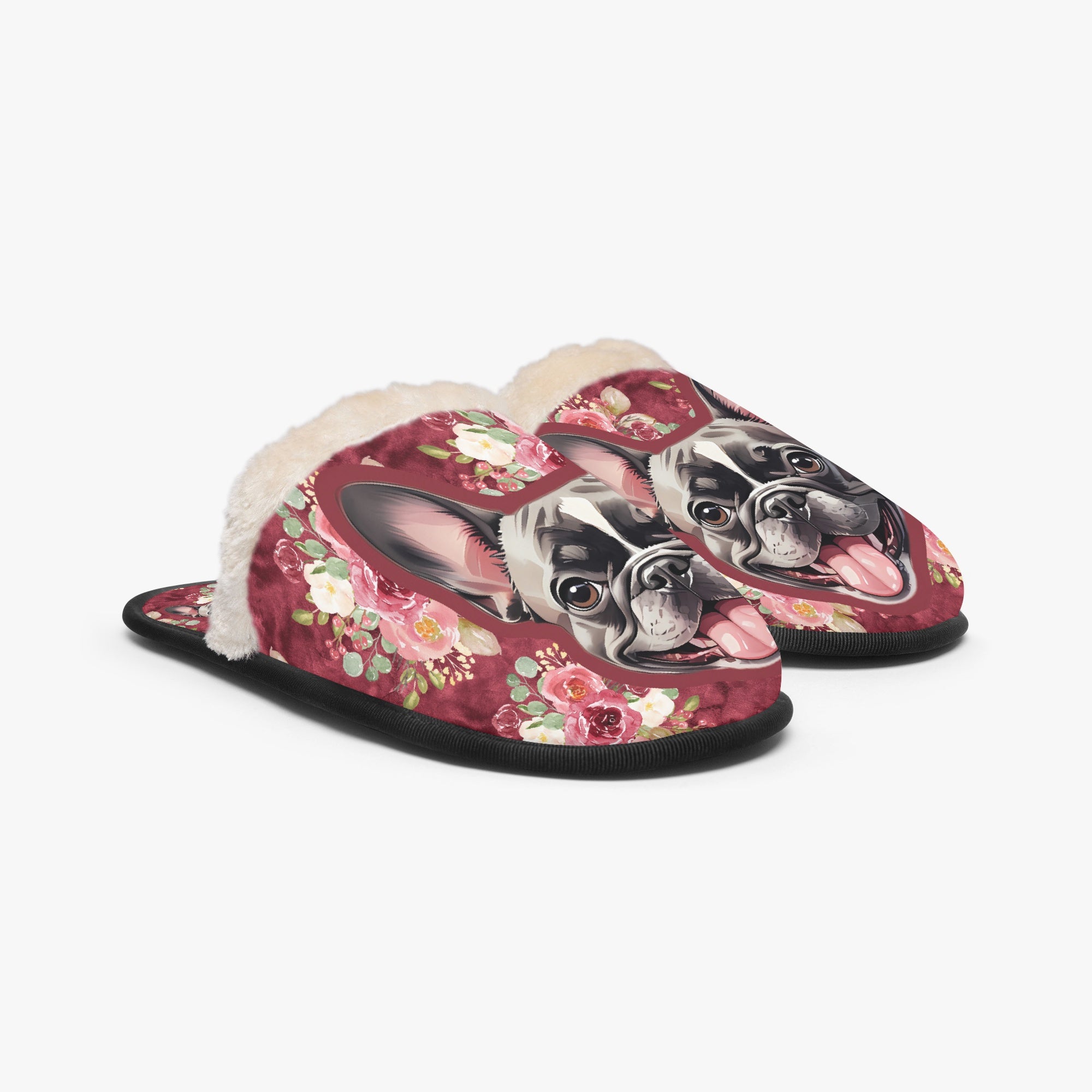 French Bulldog Cozy House Slippers for Frenchie Enthusiasts-fadou