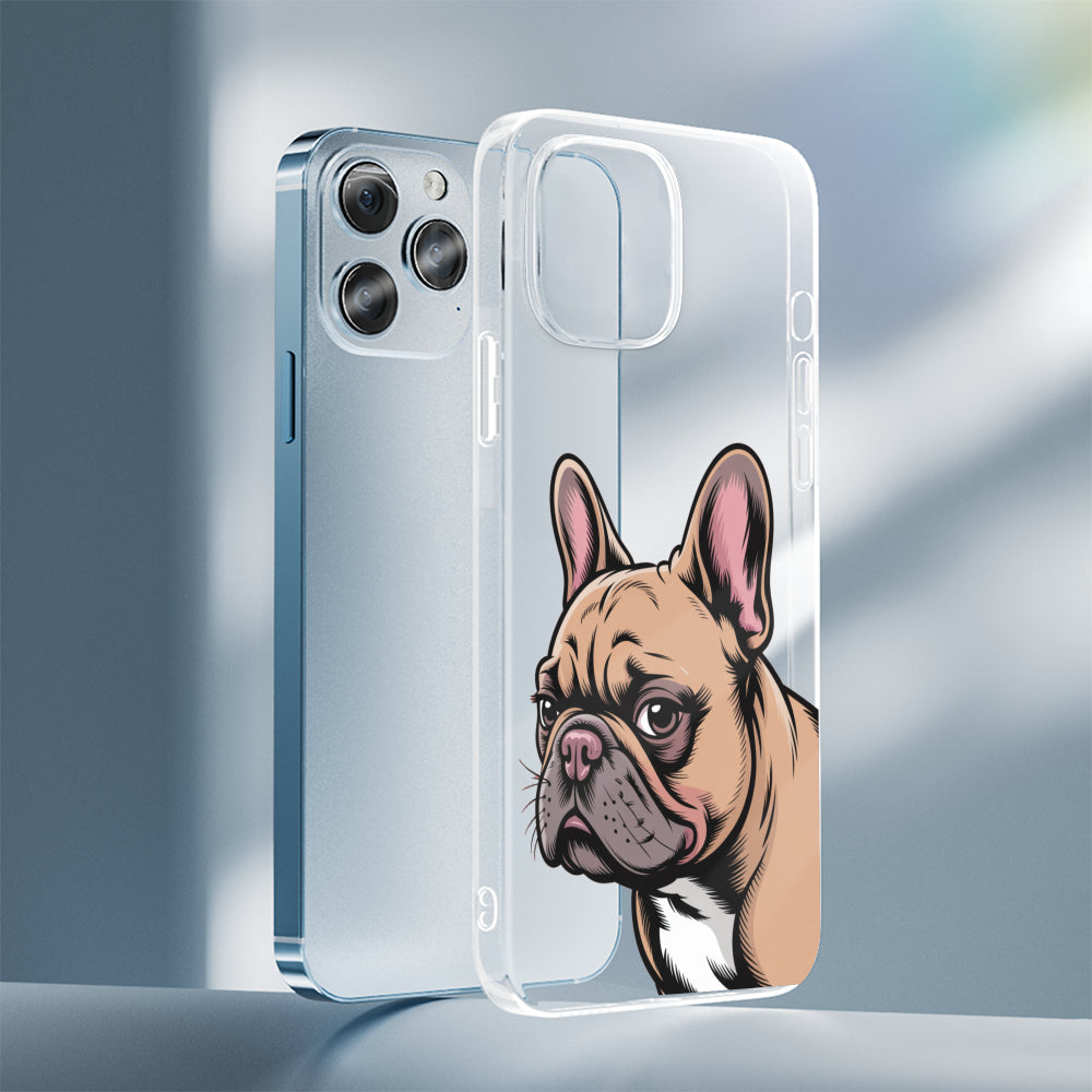 French Bulldog Silicone Protective Case for Frenchie Fans-fadou