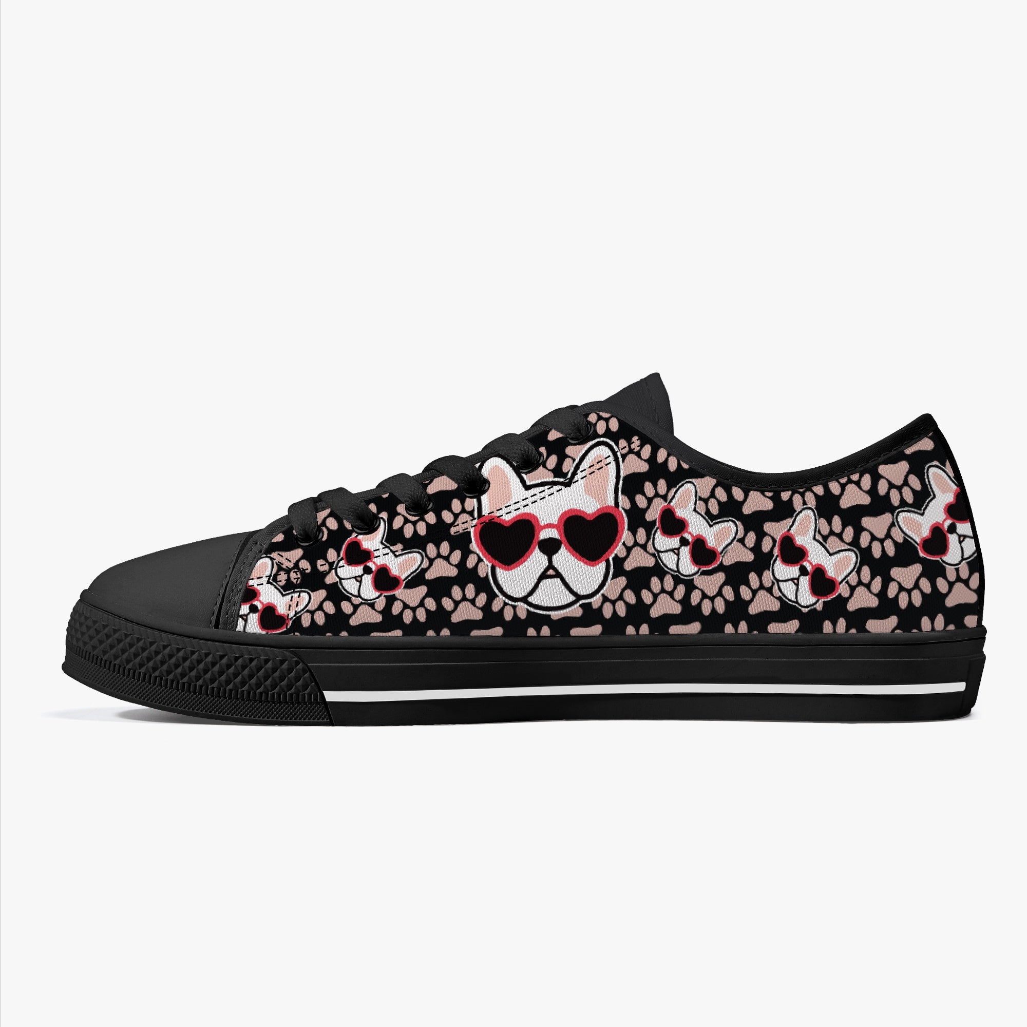 French Bulldog Classic Classic Sneakers for Dog Park Days-fadou