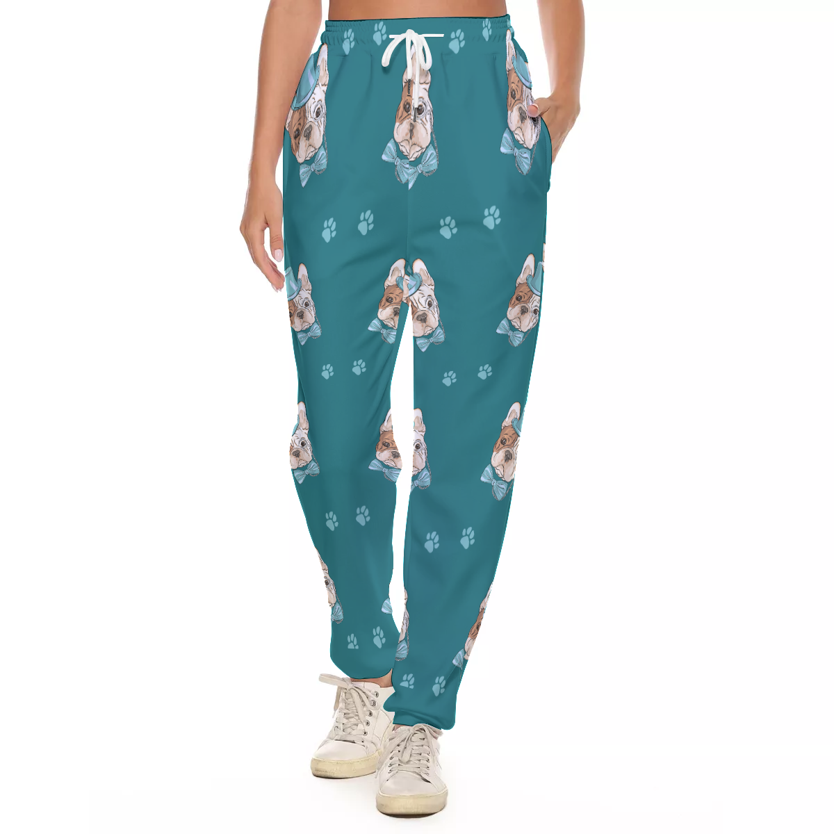French Bulldog Casual Loungewear for Frenchie Enthusiasts-fadou
