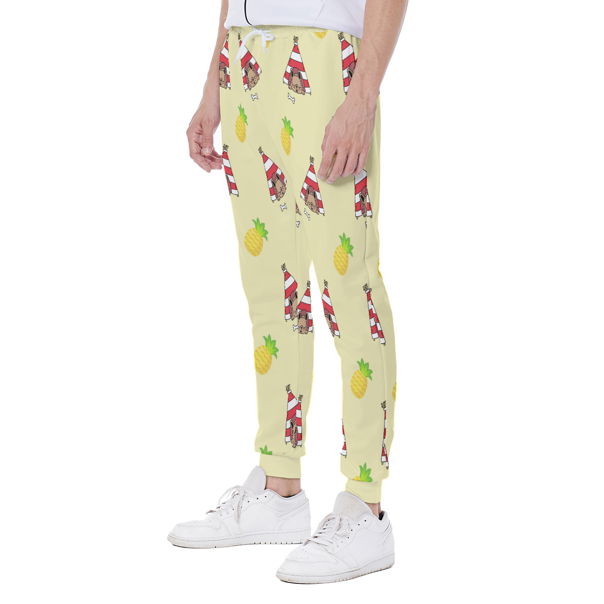 BRUCE French Bulldog Casual Sweatpants for Dog Moms & Dads-fadou