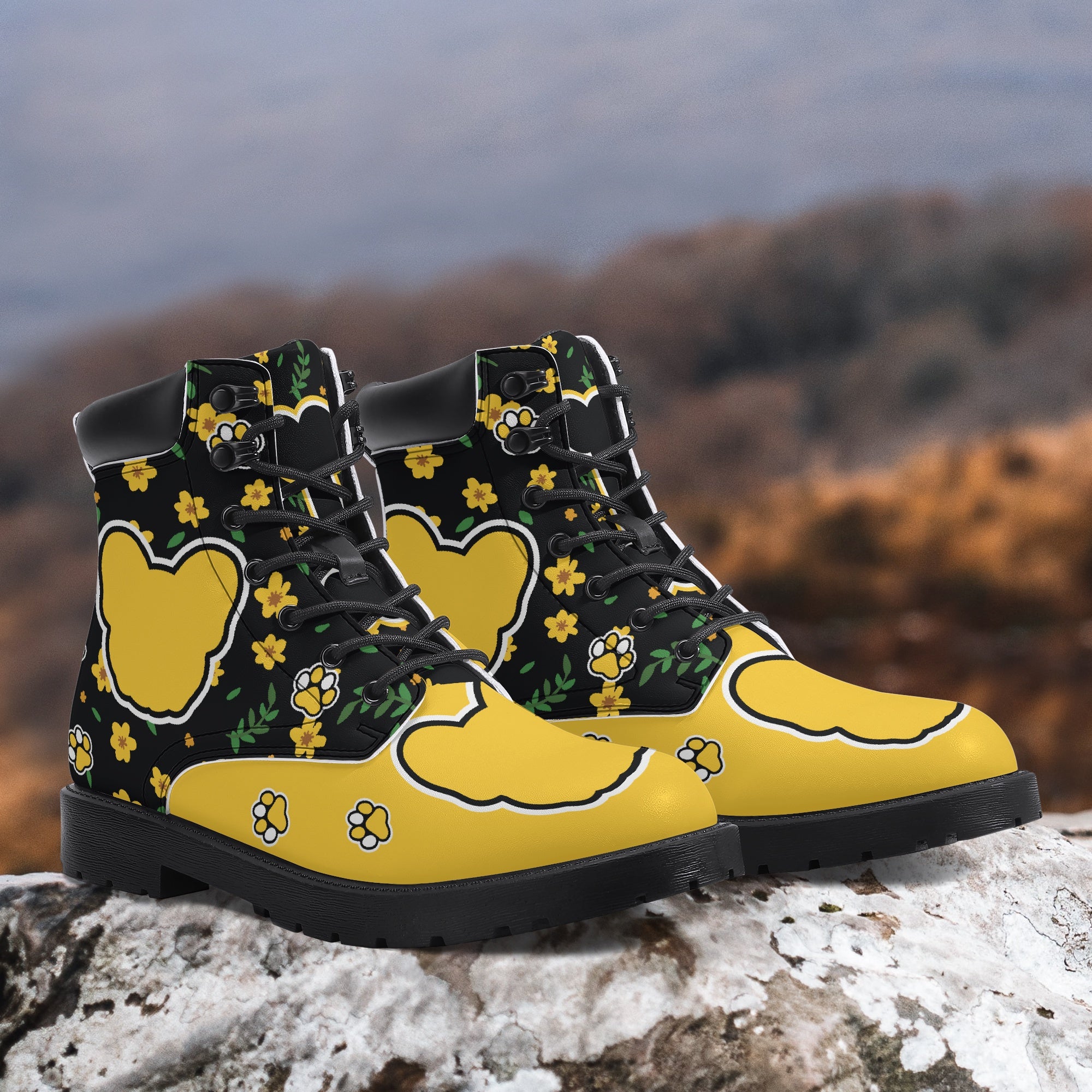 Frenchie Leather Leather Boots for Frenchie Enthusiasts-fadou