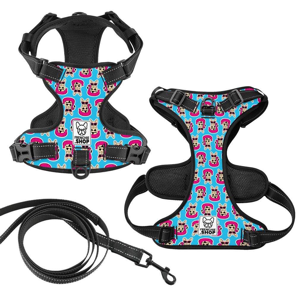 Papillon No-Pull Walking Harness for Outdoor Adventures-fadou