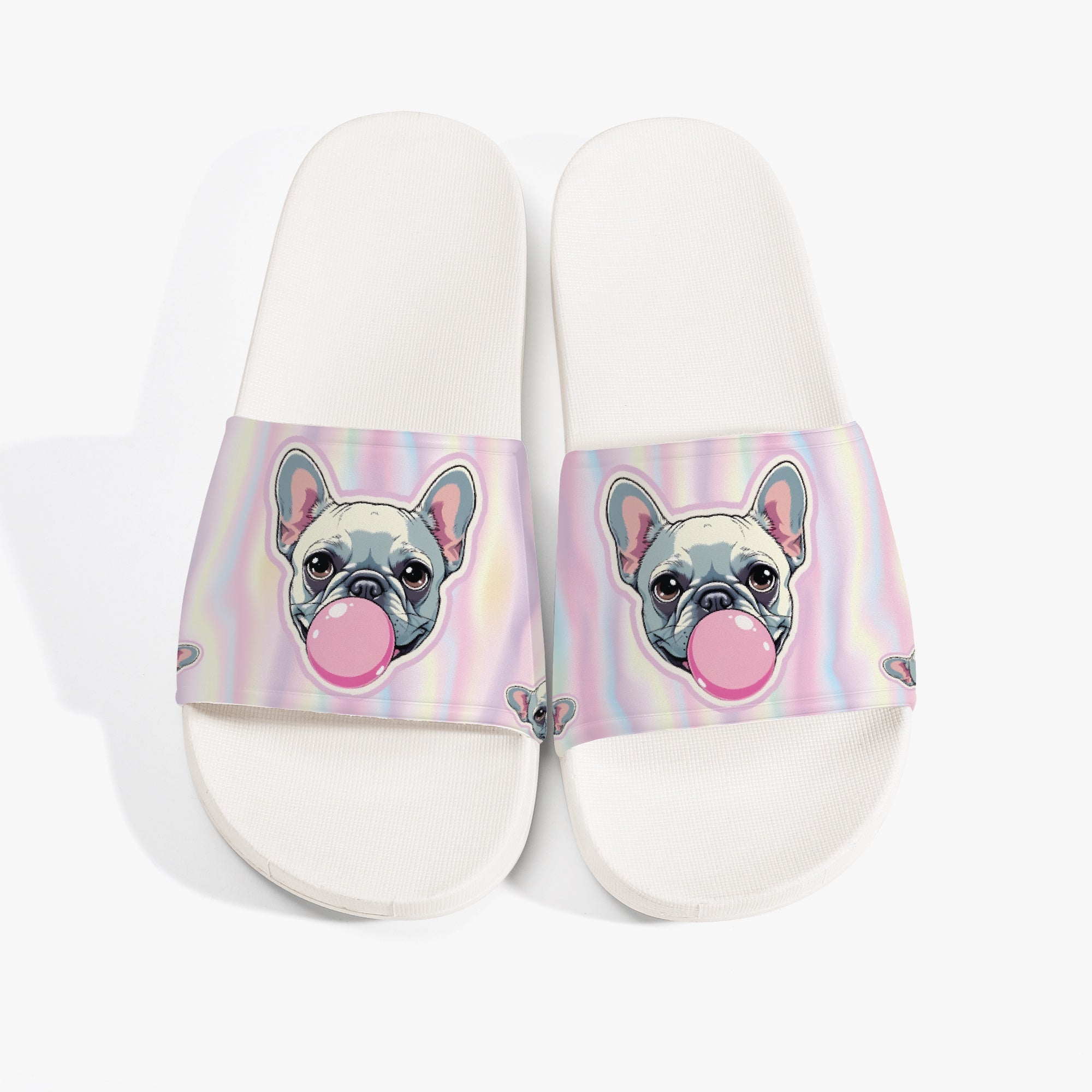 Bud French Bulldog Beach Sandals for Frenchie Enthusiasts-fadou