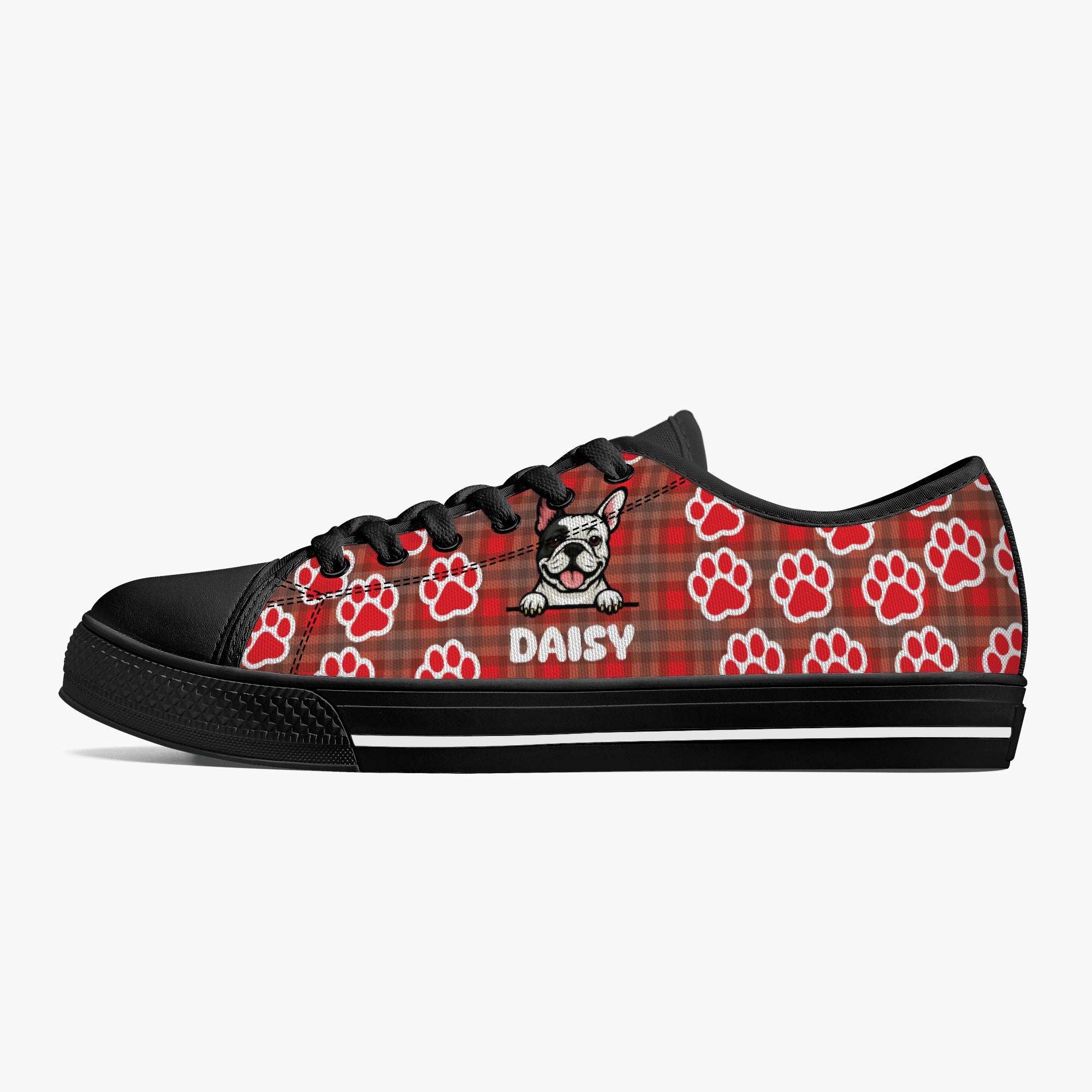 French Bulldog Personalized Casual Footwear for Dog Moms & Dads-fadou