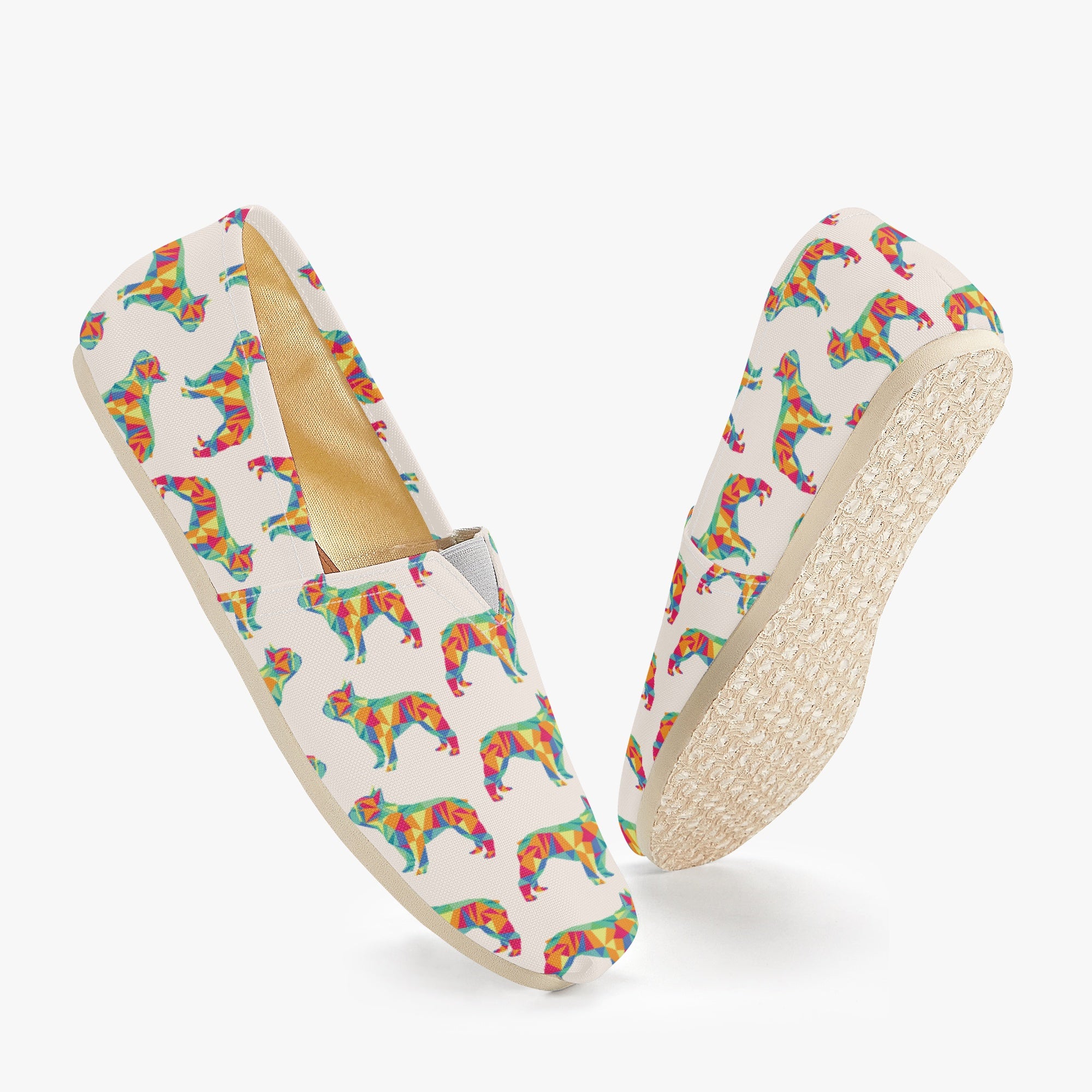 French Bulldog Casual Classic Sneakers for Dog Moms & Dads-fadou