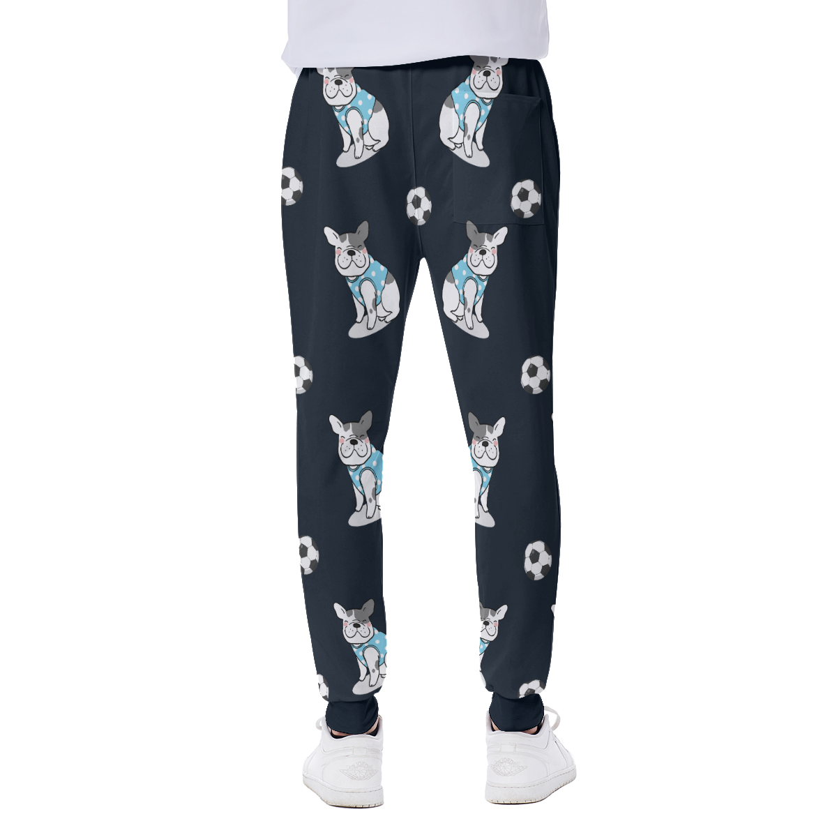ODIE French Bulldog Jogger Pants for Frenchie Enthusiasts-fadou