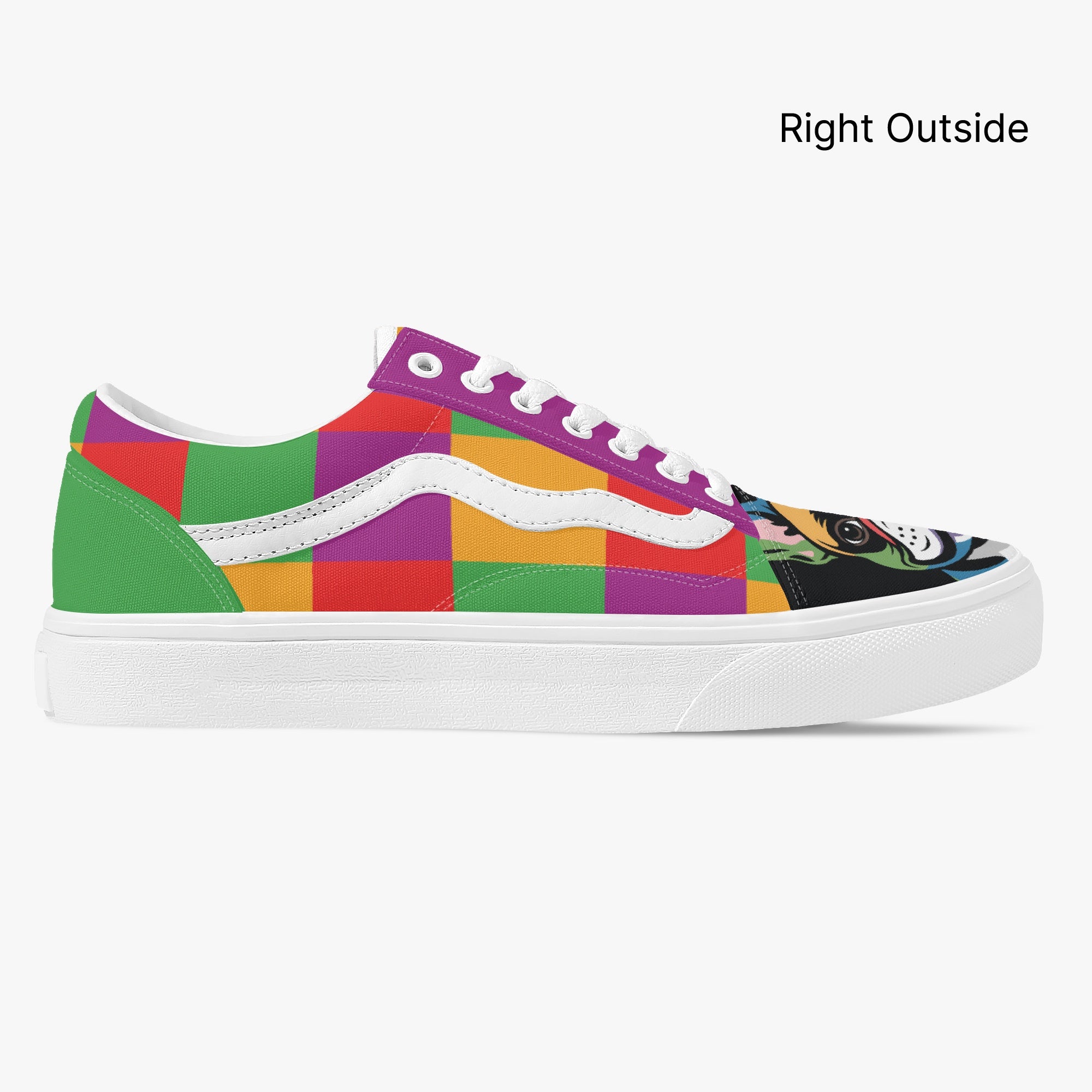 French Bulldog Trendy High-Top Shoes for Dog Moms & Dads-fadou