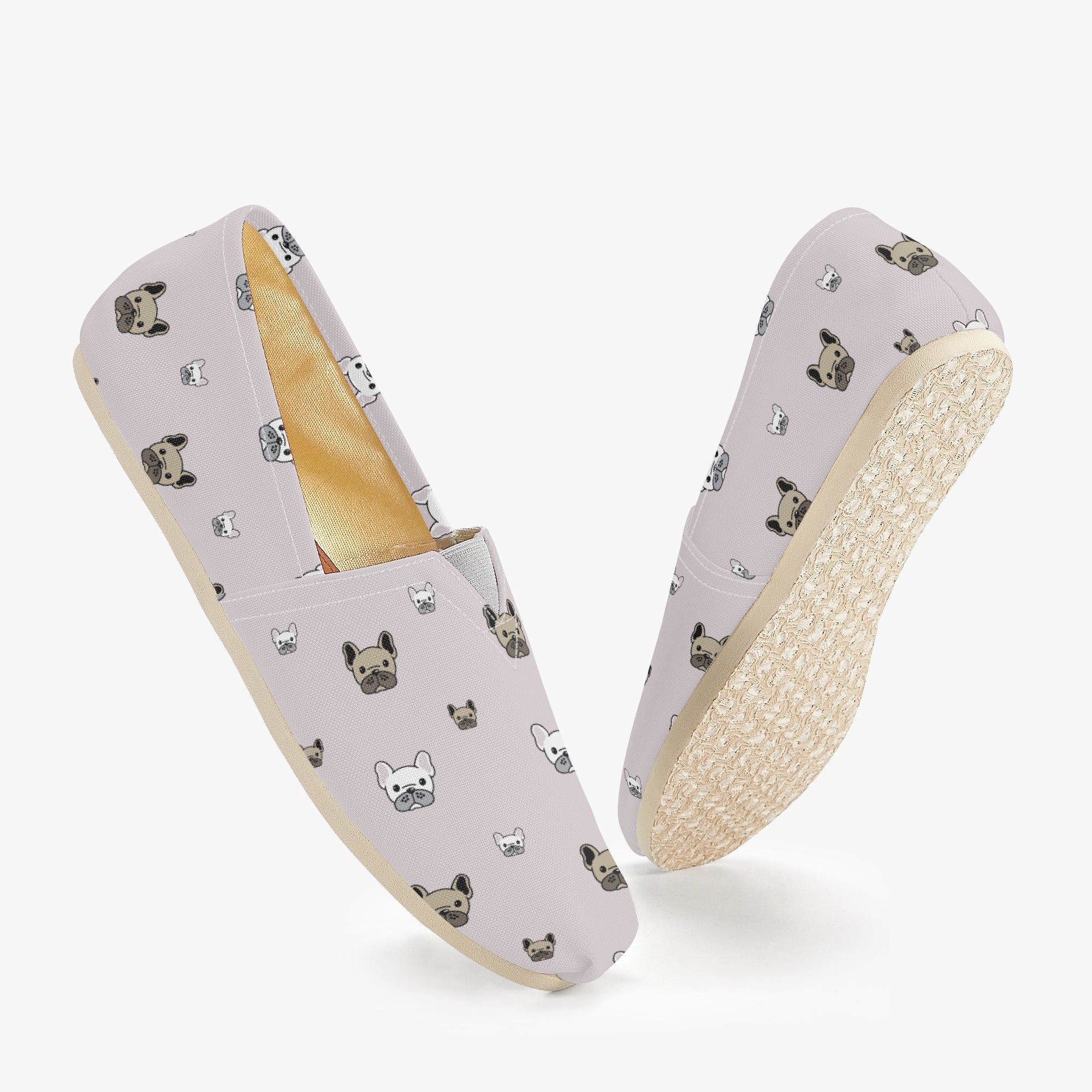 French Bulldog Casual Casual Footwear for Frenchie Fans-fadou