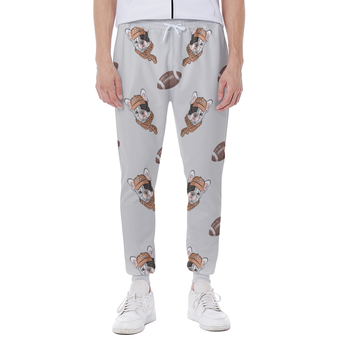 WALTER French Bulldog Sweatpants for Frenchie Enthusiasts-fadou