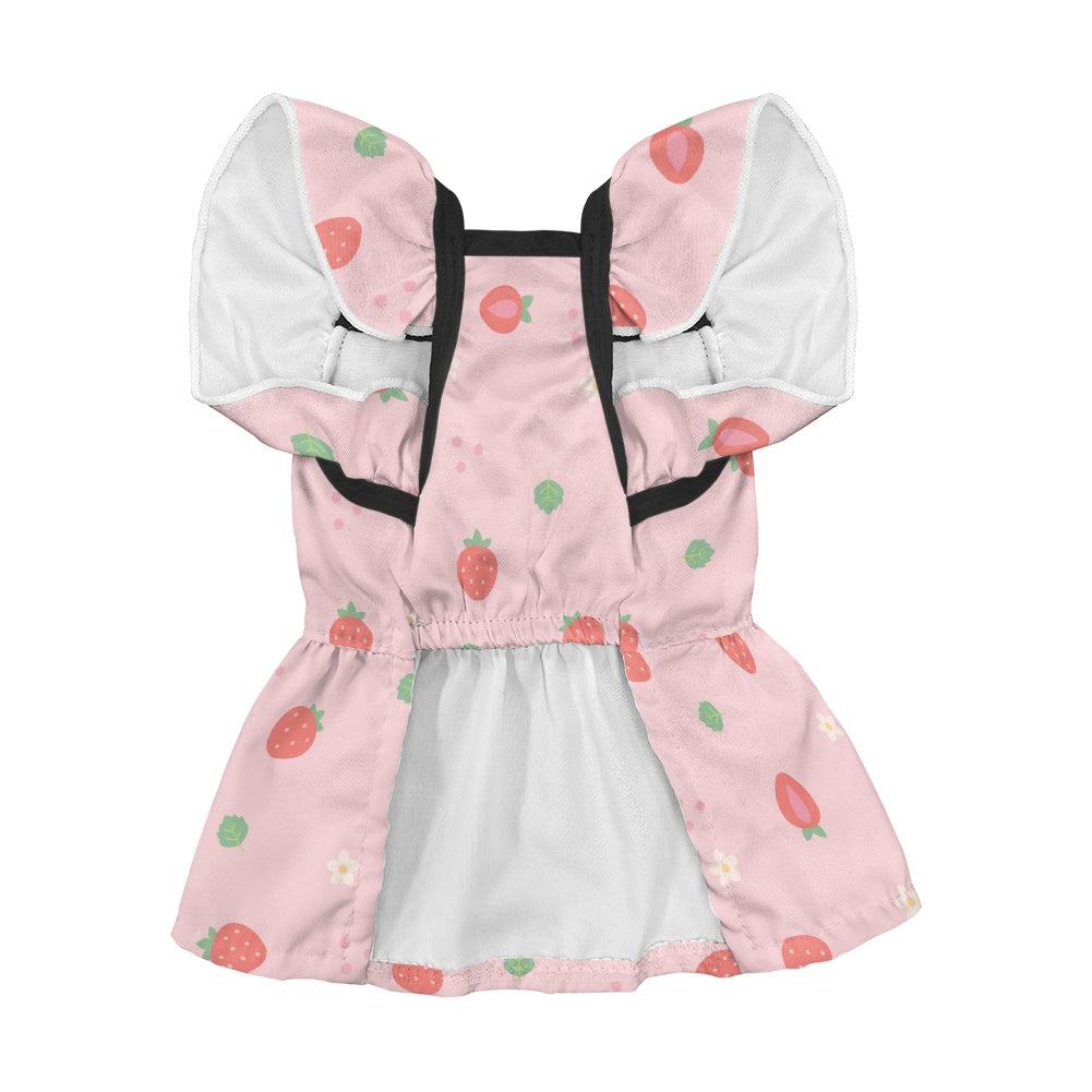 French Bulldog Adorable Cute Dress for Short-Nosed Dogs-fadou