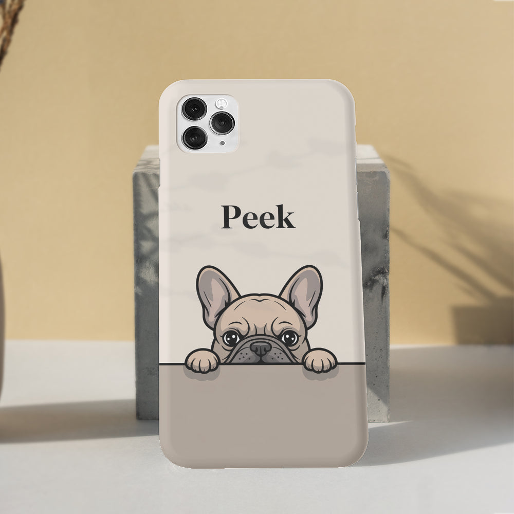Lucy Frenchie Slim Phone Shell for Frenchie Enthusiasts-fadou