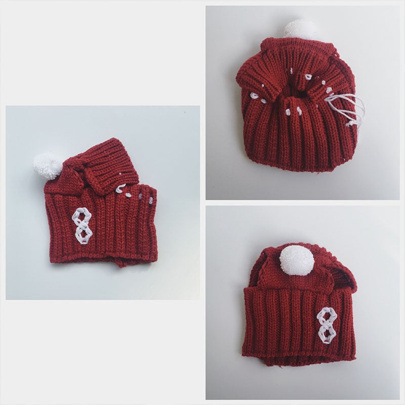 French Bulldog Winter Sun Headwear for Brachycephalic Dogs-fadou