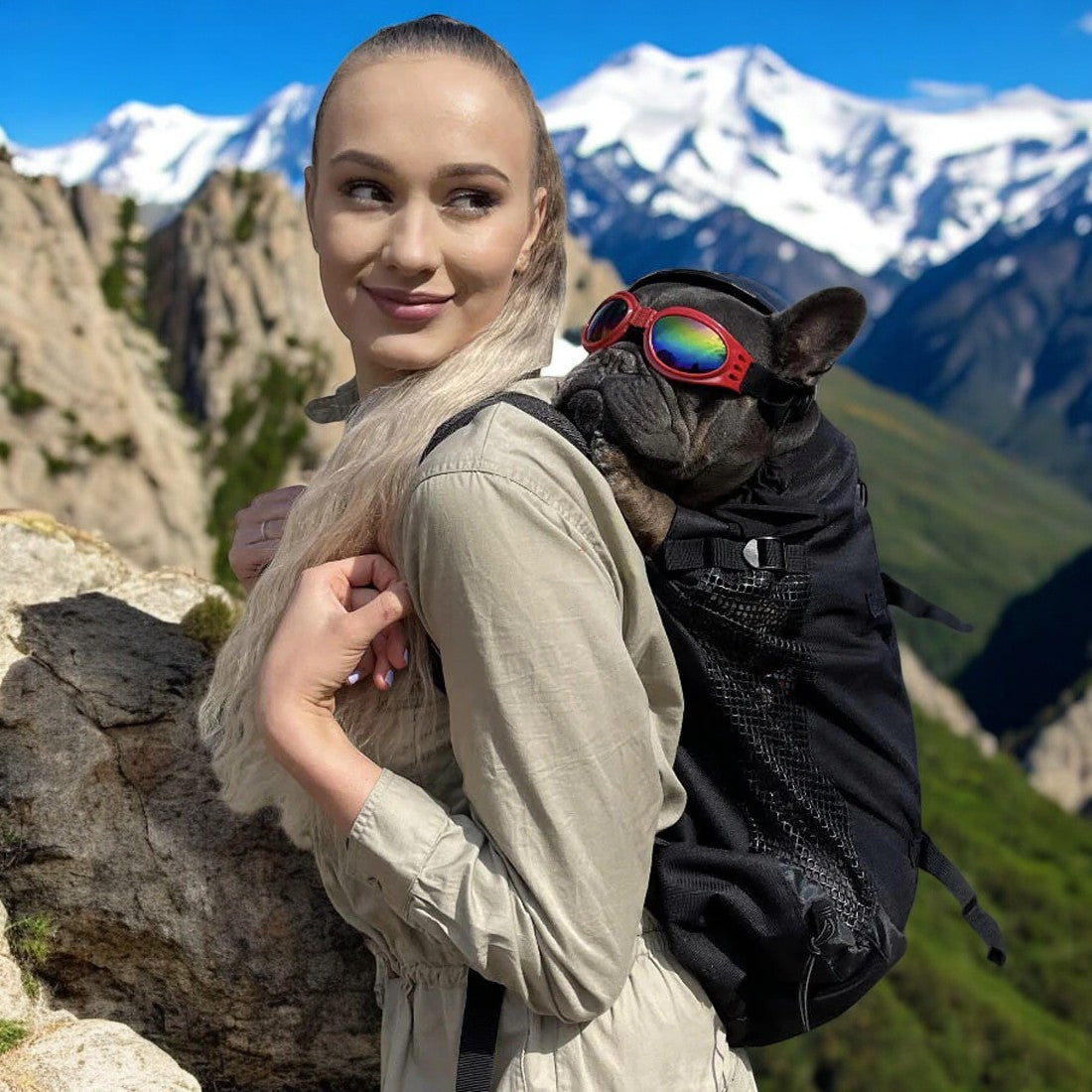 Frenchie Backpack™ [v1] for Bulldog Fans for French Bulldogs-fadou