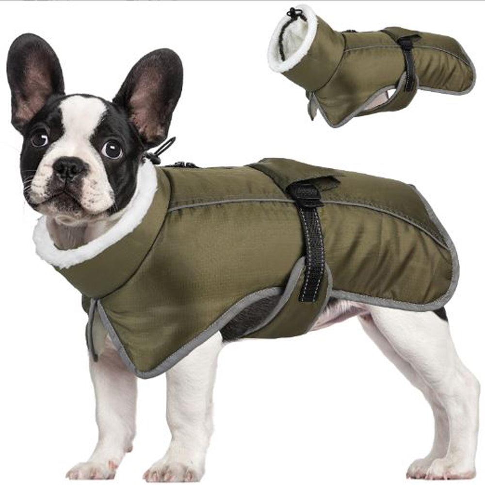 Reflective Adjustable Winter Jacket for Outdoor Adventures-fadou