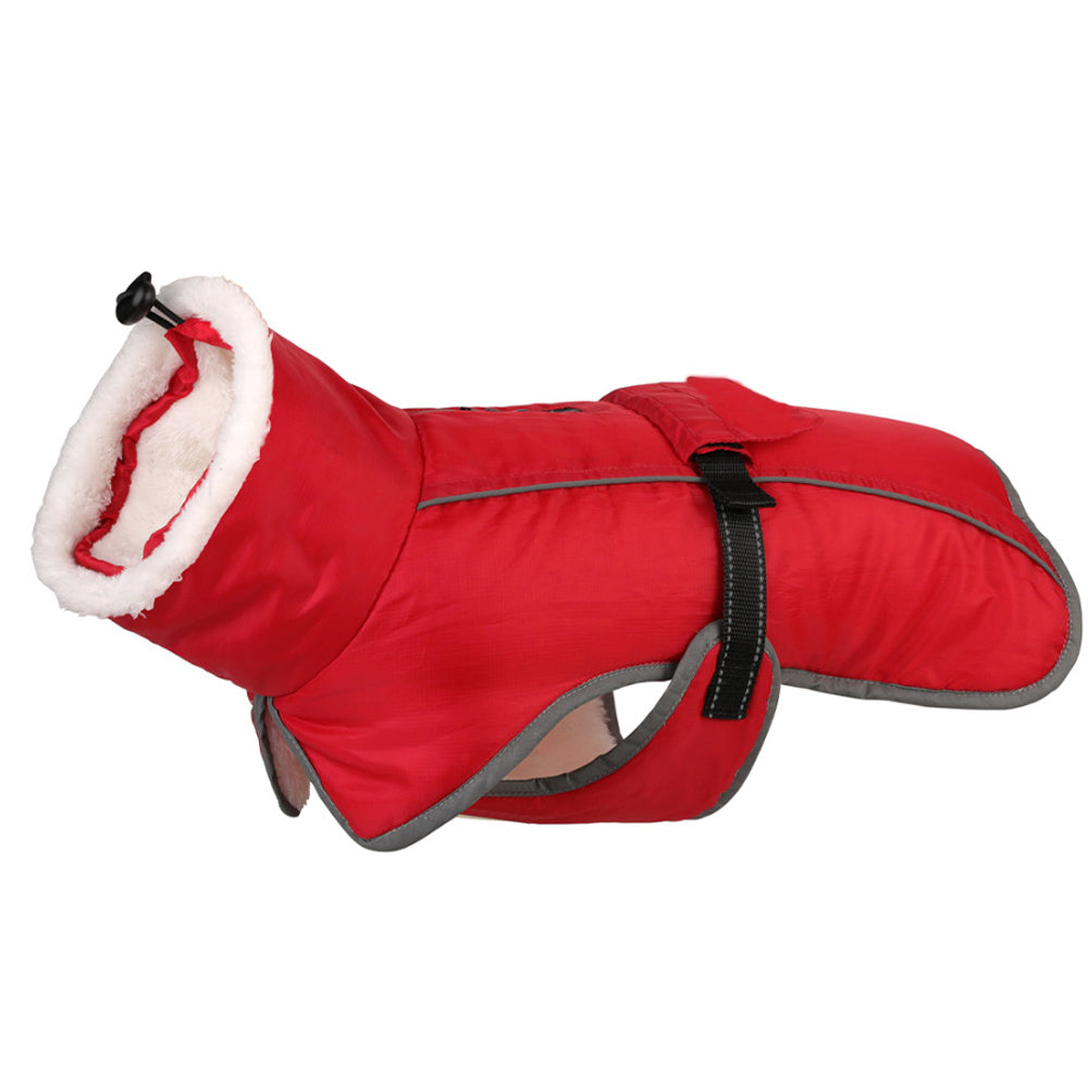 Reflective Adjustable Winter Jacket for Outdoor Adventures-fadou