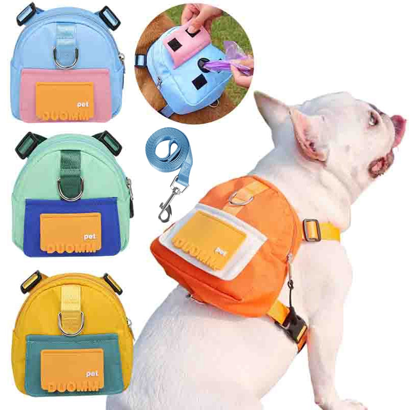 French Bulldog Adjustable No-Pull Vest for French Bulldogs-fadou