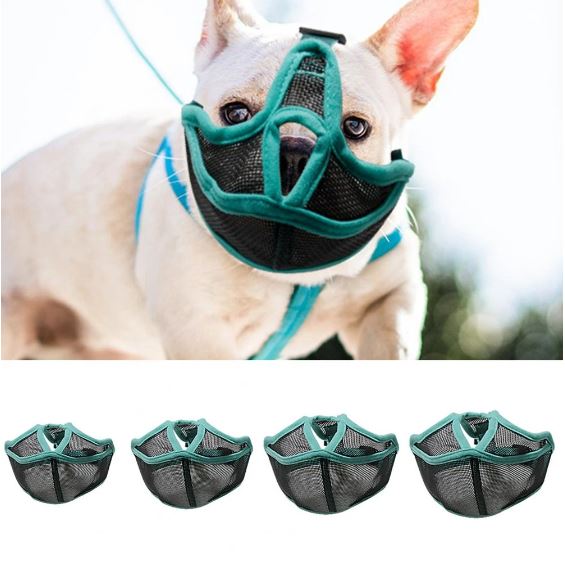 French Bulldog Soft Training Muzzle for French Bulldogs-fadou