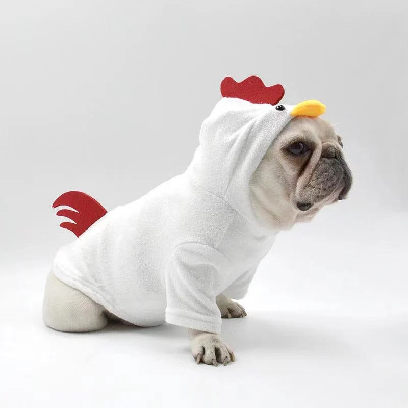 ChickRuff Halloween Cozy Hoodie for Brachycephalic Dogs-fadou