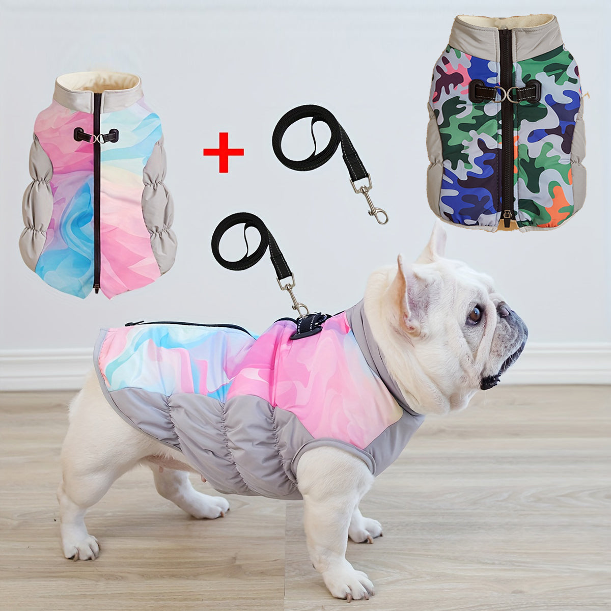 French Bulldog Cozy Warm Outerwear for Brachycephalic Dogs-fadou