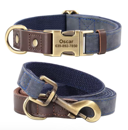 Personalized Adjustable Adjustable Collar for Flat-Face Breeds-fadou