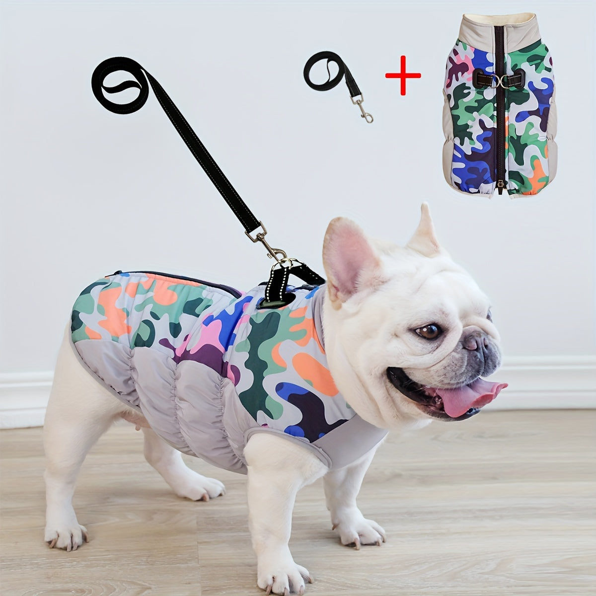 French Bulldog Cozy Warm Outerwear for Brachycephalic Dogs-fadou