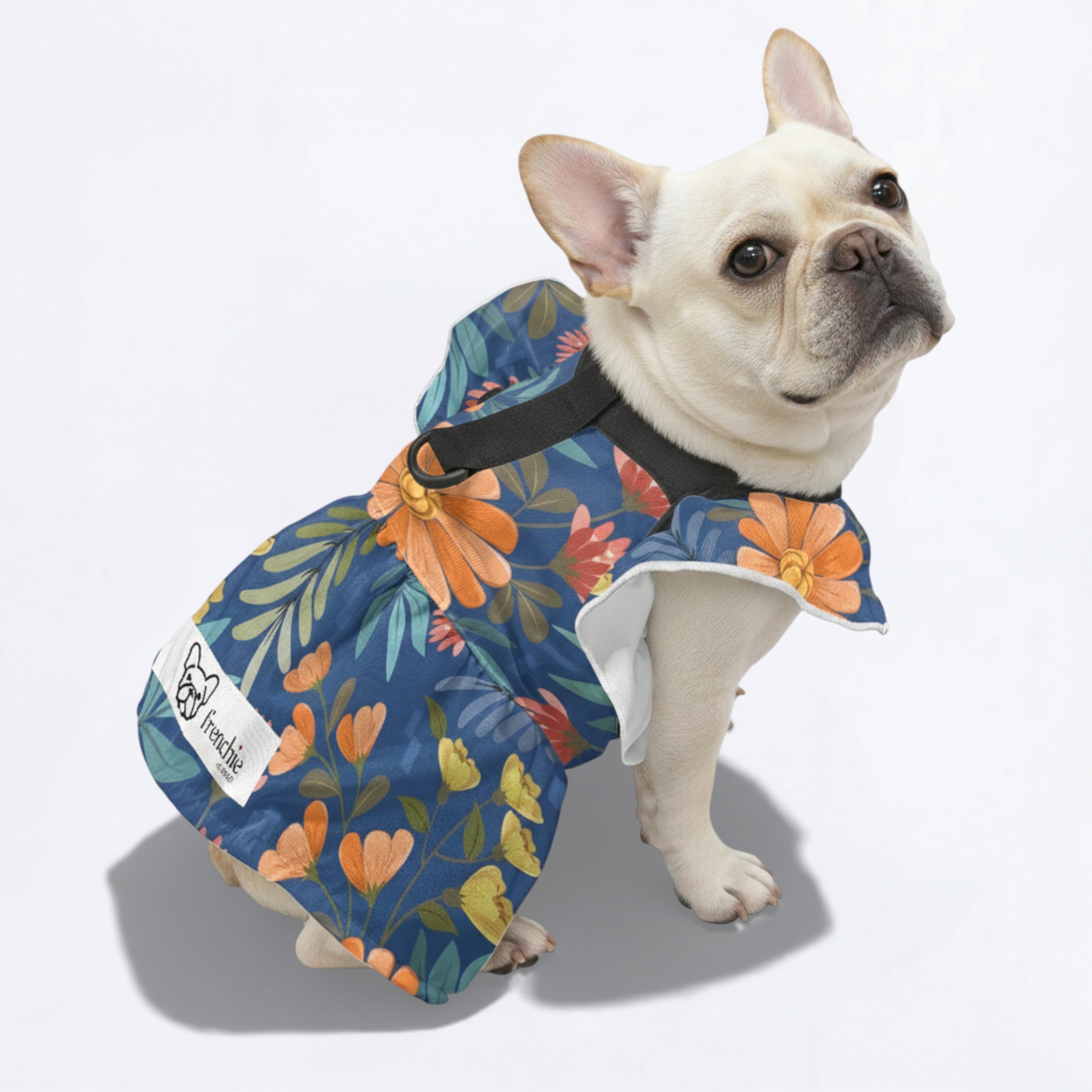 Bailey French Bulldog Cute Dress for Outdoor Adventures-fadou