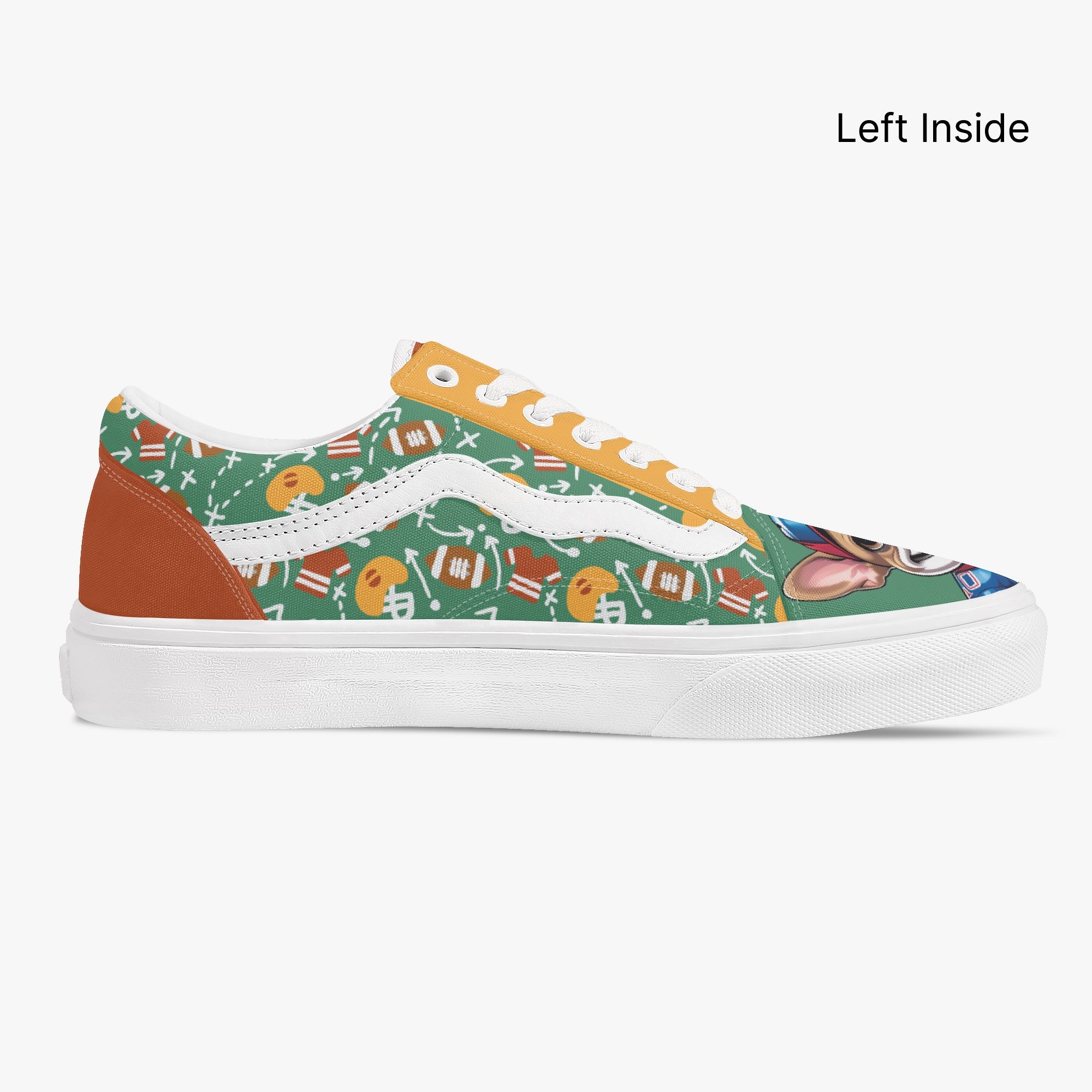 French Bulldog Trendy Canvas Sneakers for Frenchie Fans-fadou