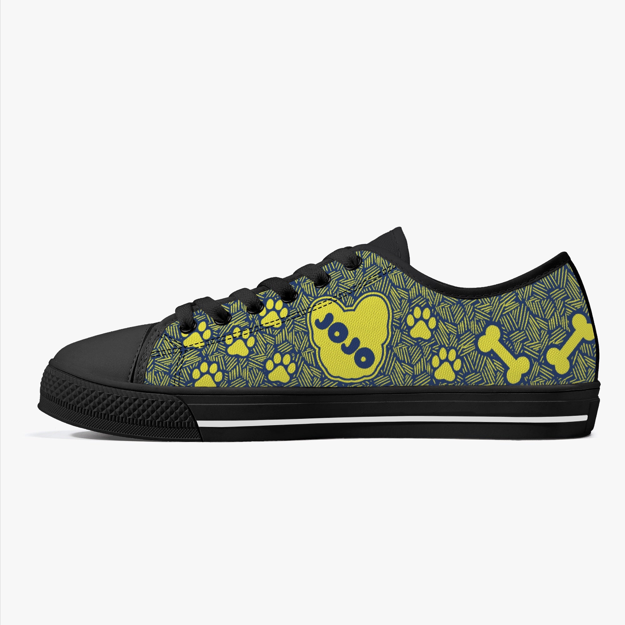 French Bulldog Classic Sneakers for Frenchie Enthusiasts-fadou