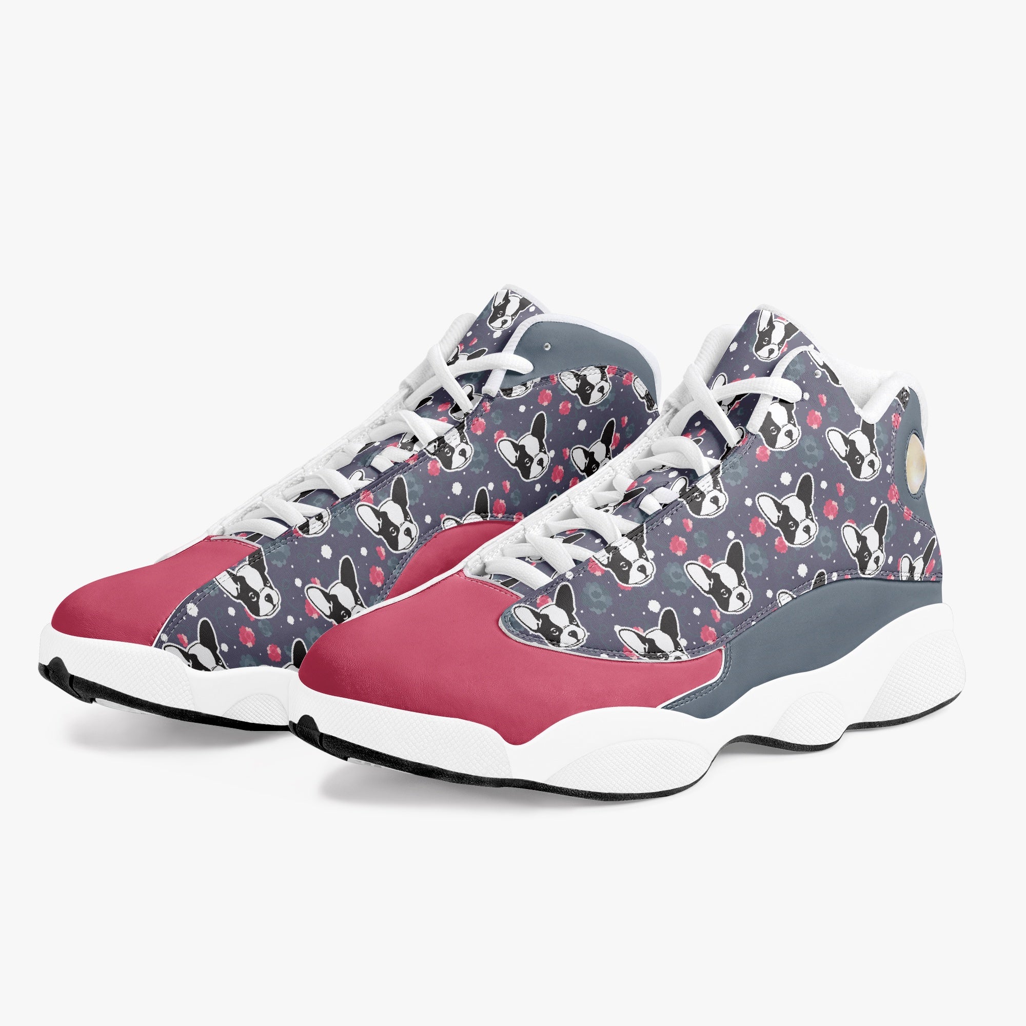 Chase French Bulldog Canvas Sneakers for Dog Moms & Dads-fadou