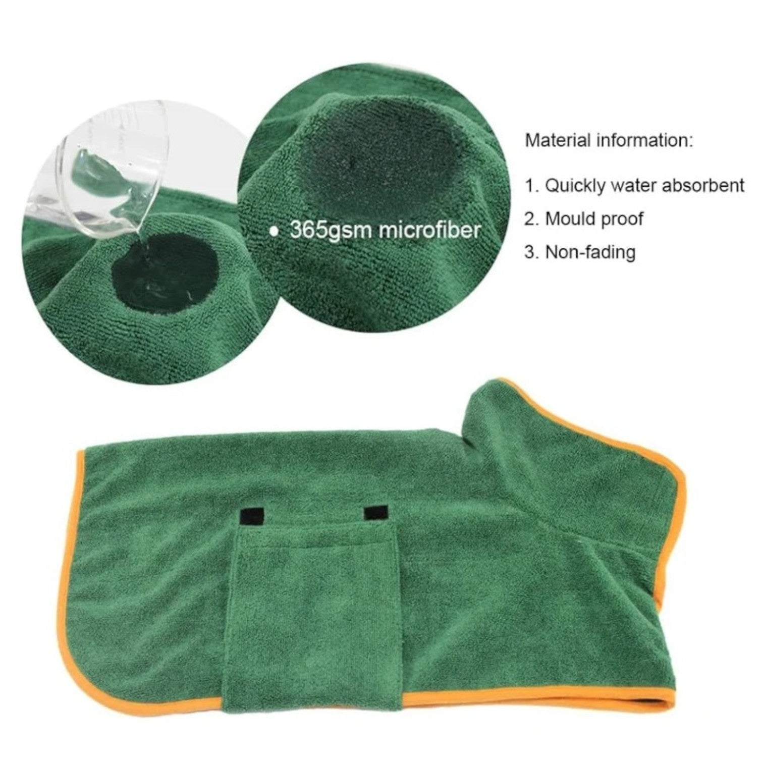 Quick-Dry Adjustable Spa Loungewear for Dog Moms & Dads-fadou