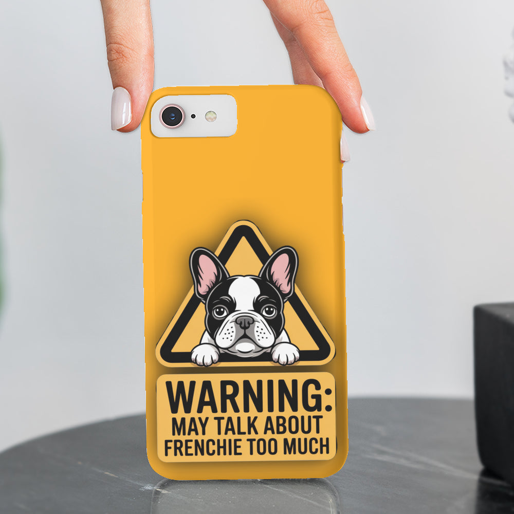 Finn French Bulldog Slim Phone Shell for Bulldog Owners-fadou