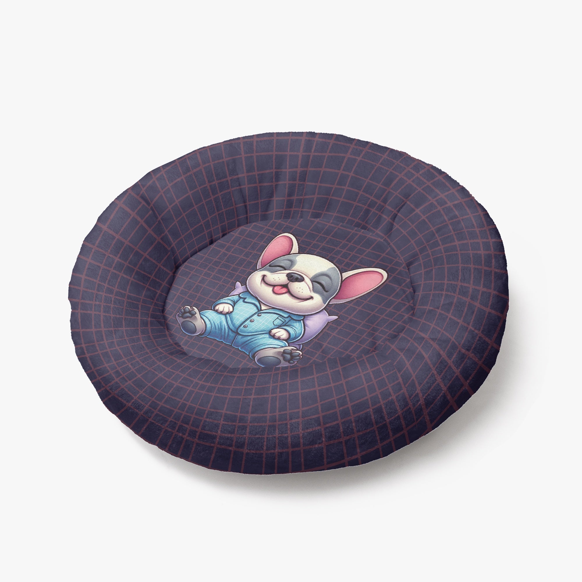 Nelly French Bulldog Dog Lounger for Brachycephalic Dogs-fadou