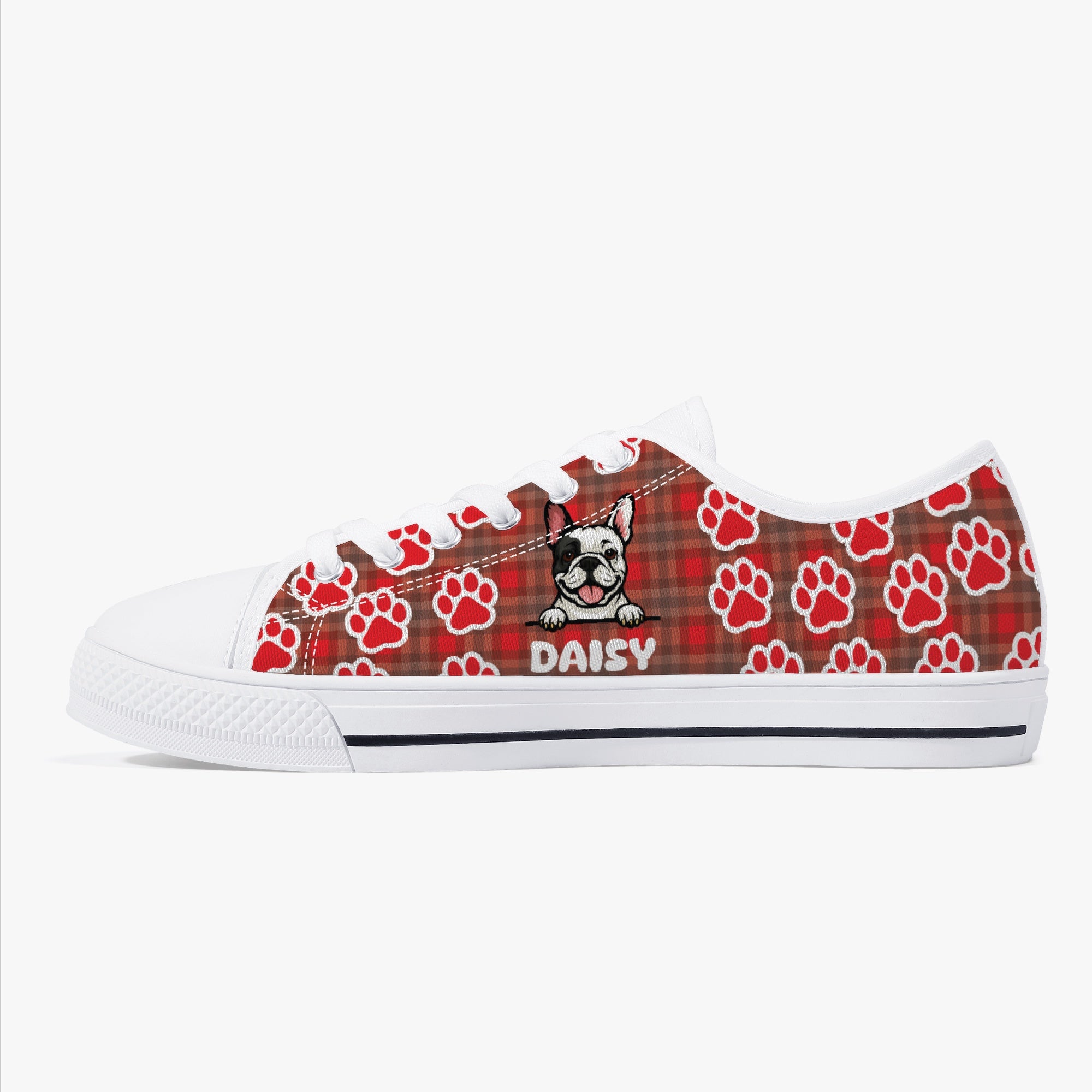 French Bulldog Personalized Casual Footwear for Dog Moms & Dads-fadou