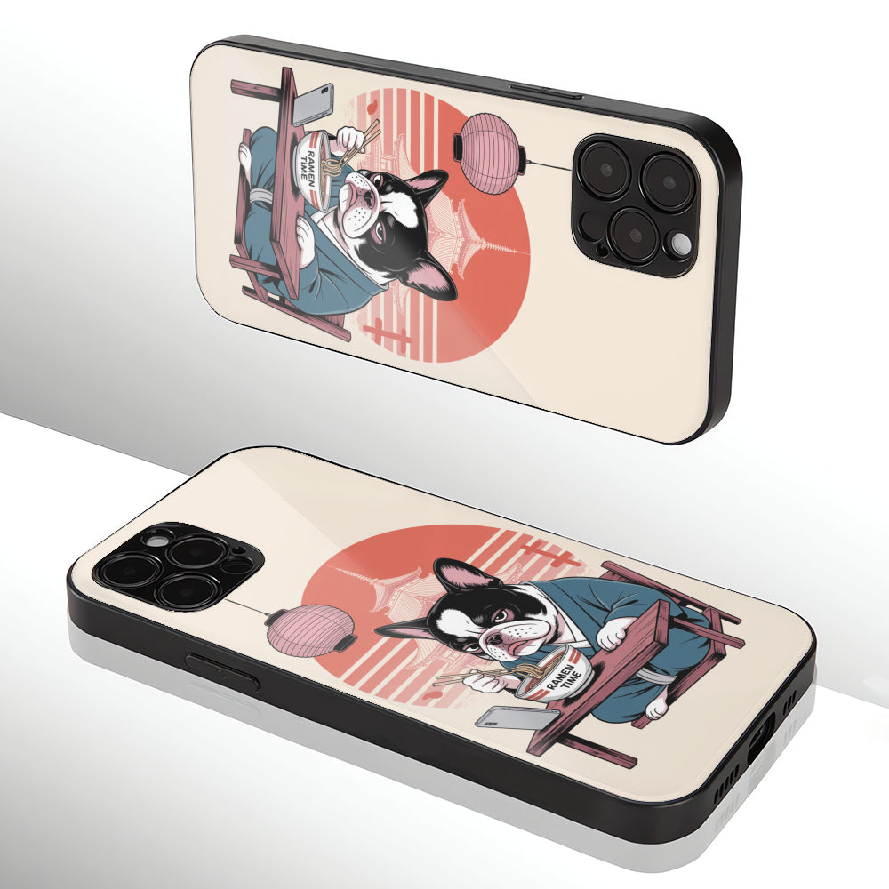 Molly - Iphone & Samsung Glass Case for Dog Moms & Dads-fadou