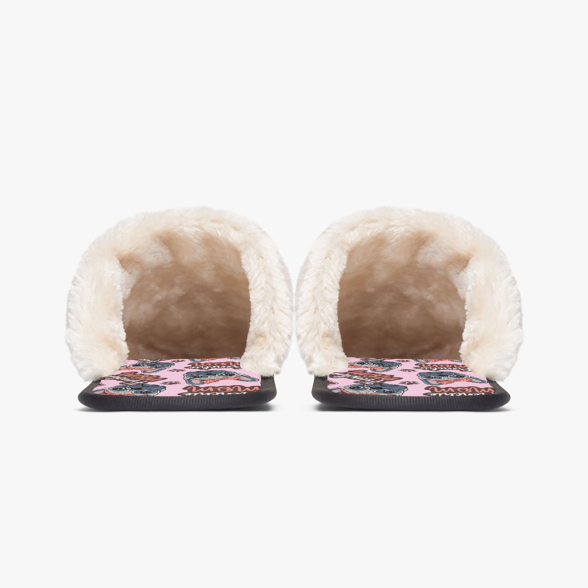 Frenchie Winter House Slippers for Frenchie Enthusiasts-fadou