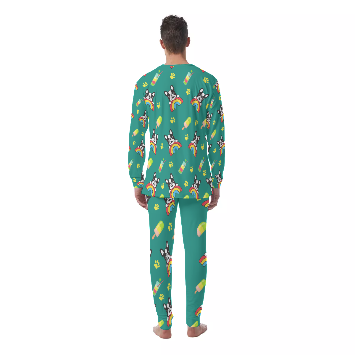 OSCAR French Bulldog Loungewear Set for Frenchie Enthusiasts-fadou