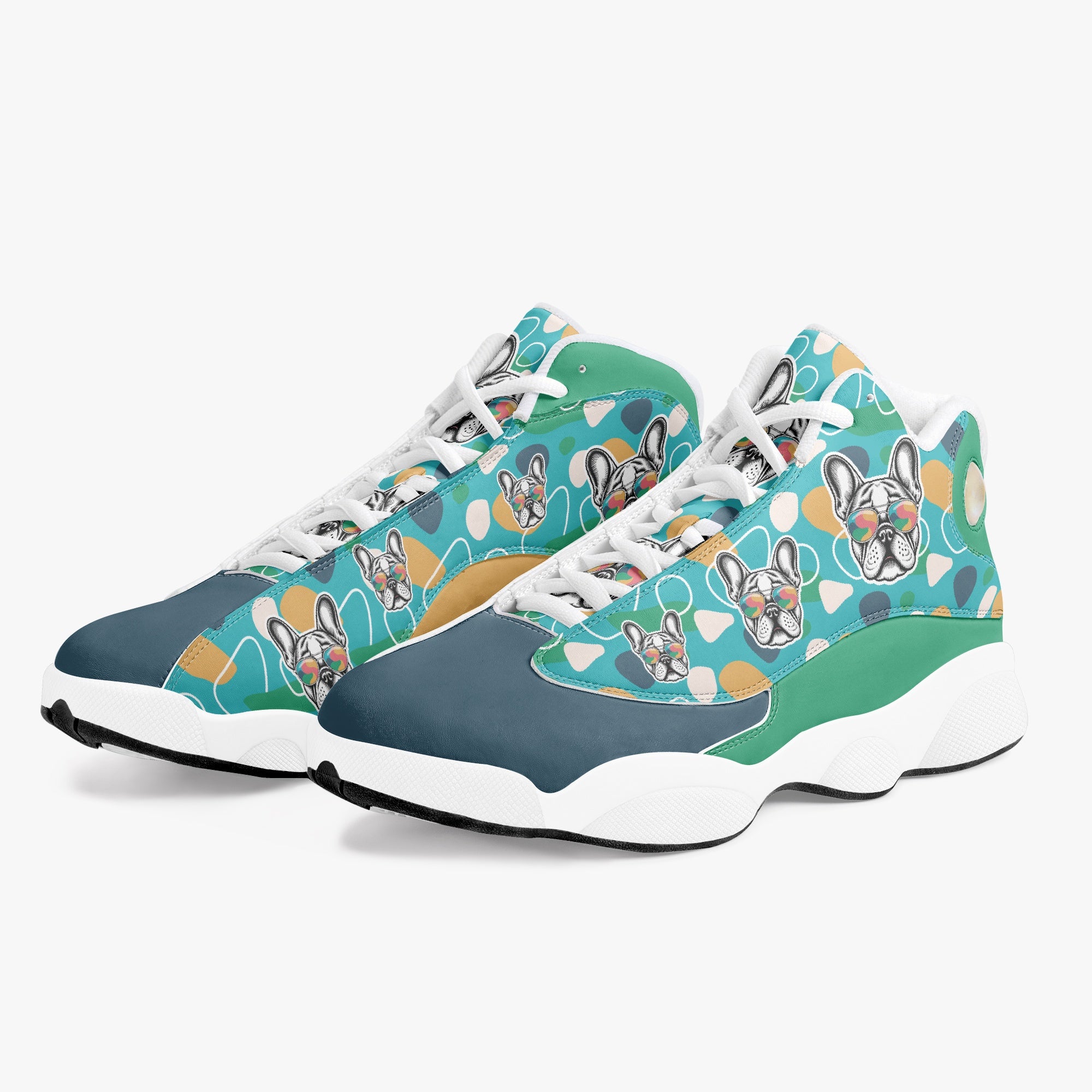 Clementine French Bulldog Casual Footwear for Frenchie Fans-fadou