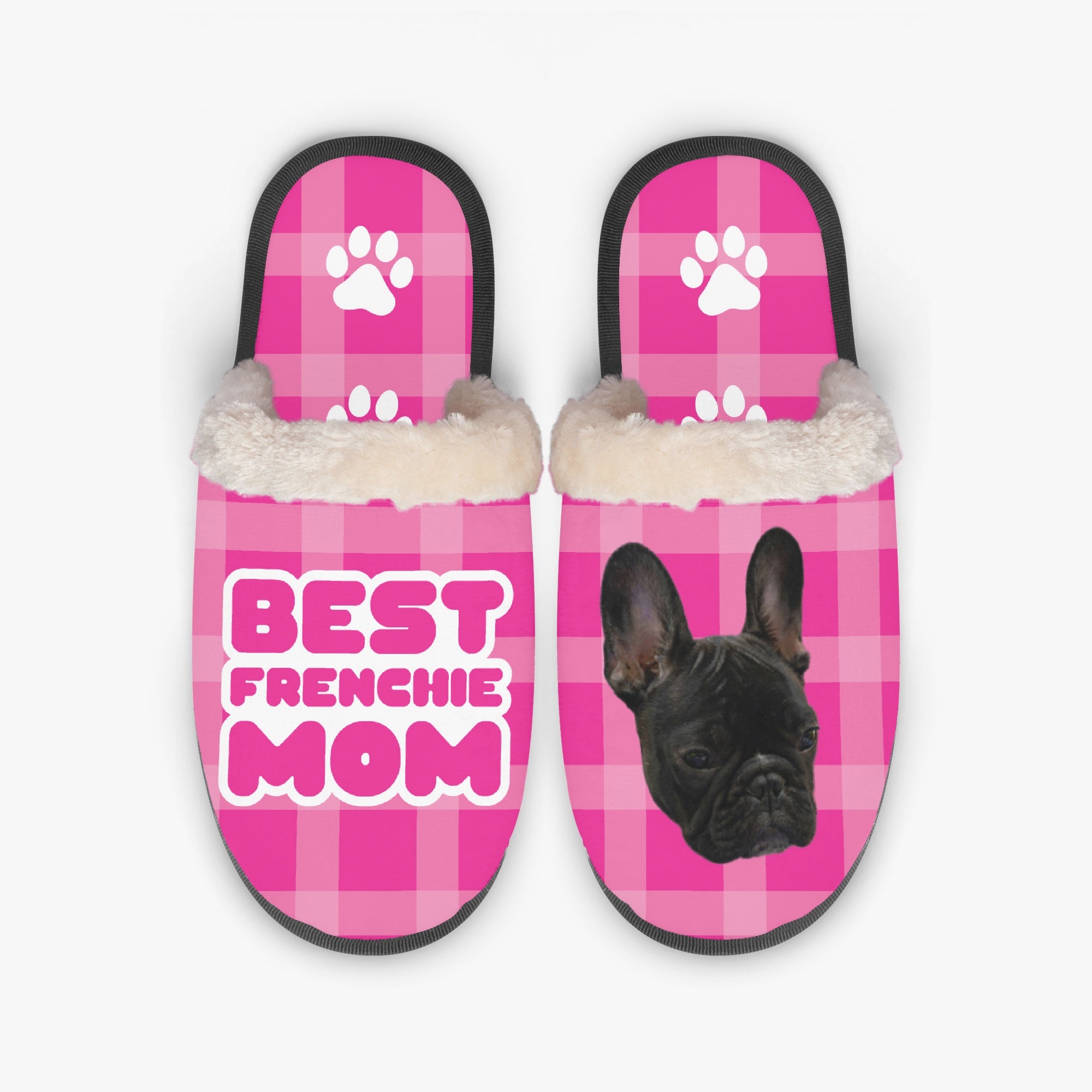 French Bulldog Cozy Soft House Shoes for Bulldog Owners-fadou