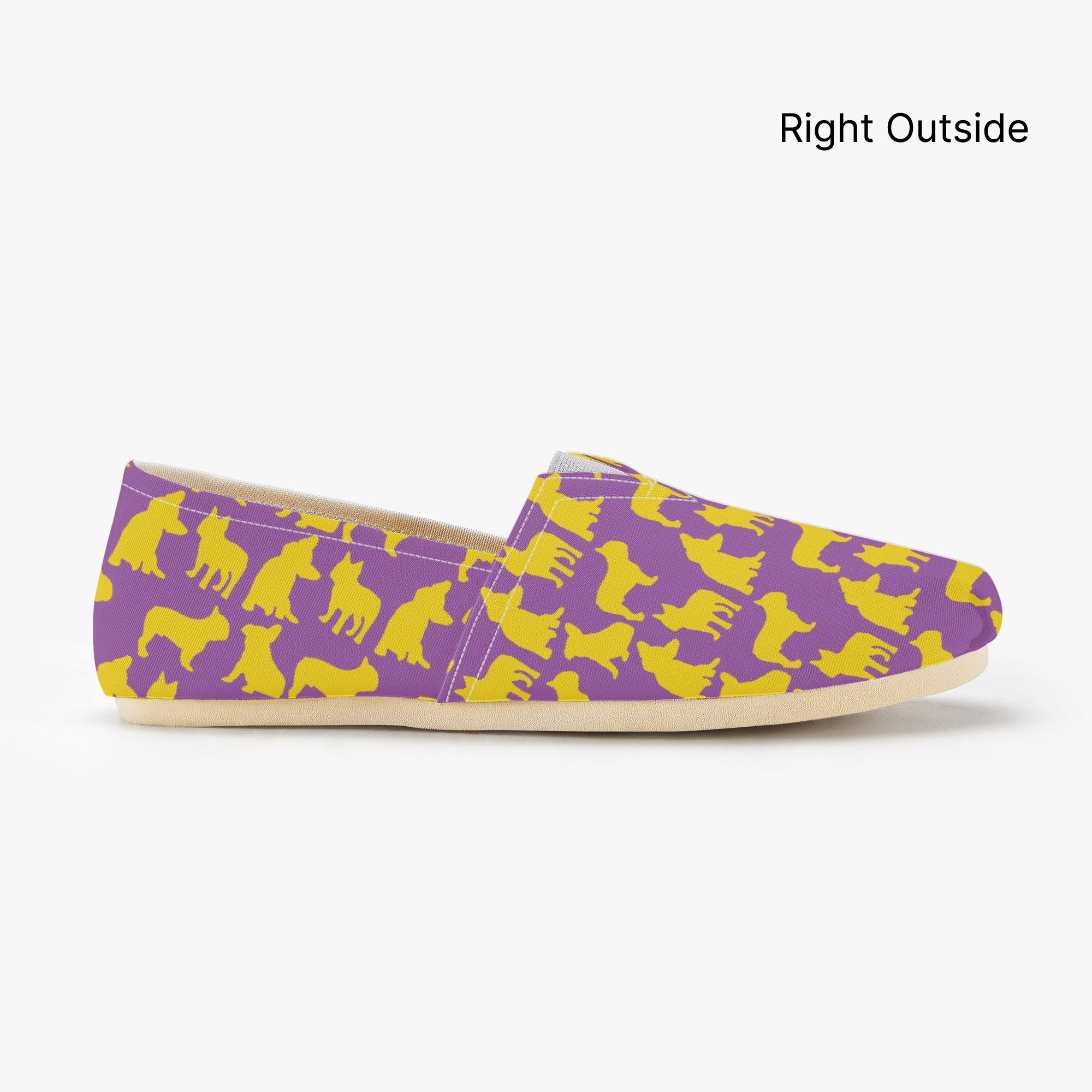 French Bulldog Casual Casual Footwear for Everyday Wear-fadou