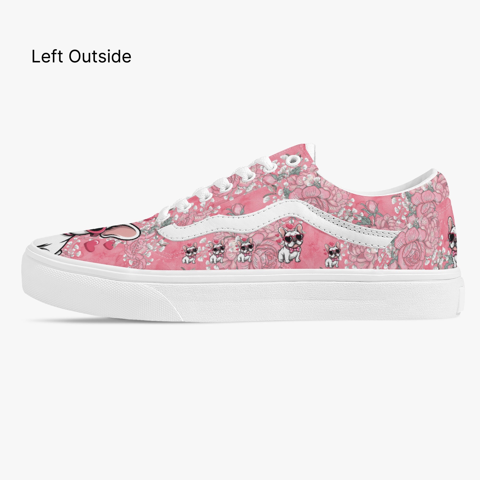 French Bulldog Trendy Casual Footwear for Dog Park Days-fadou