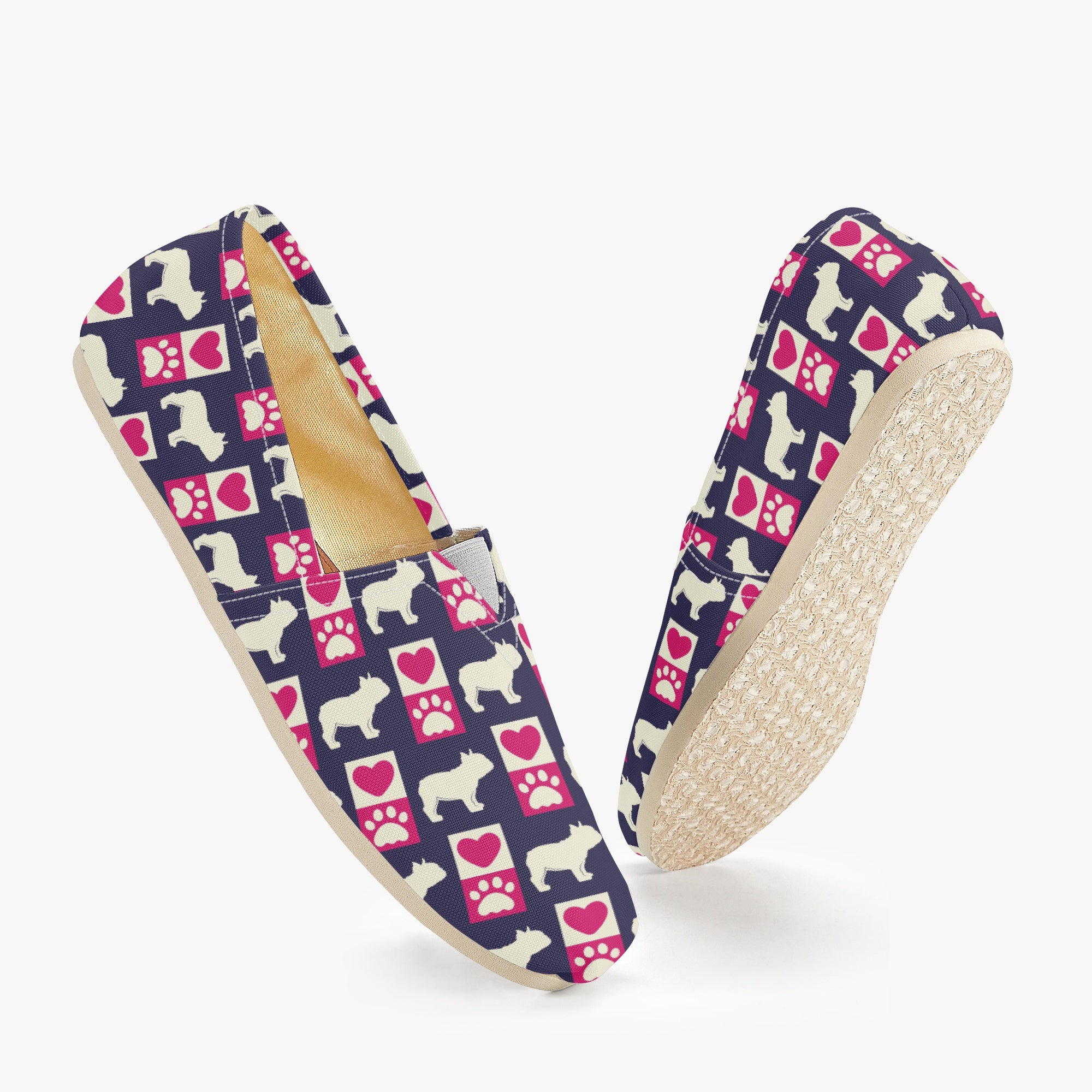 Lincoln Casual Classic Sneakers for Frenchie Enthusiasts-fadou