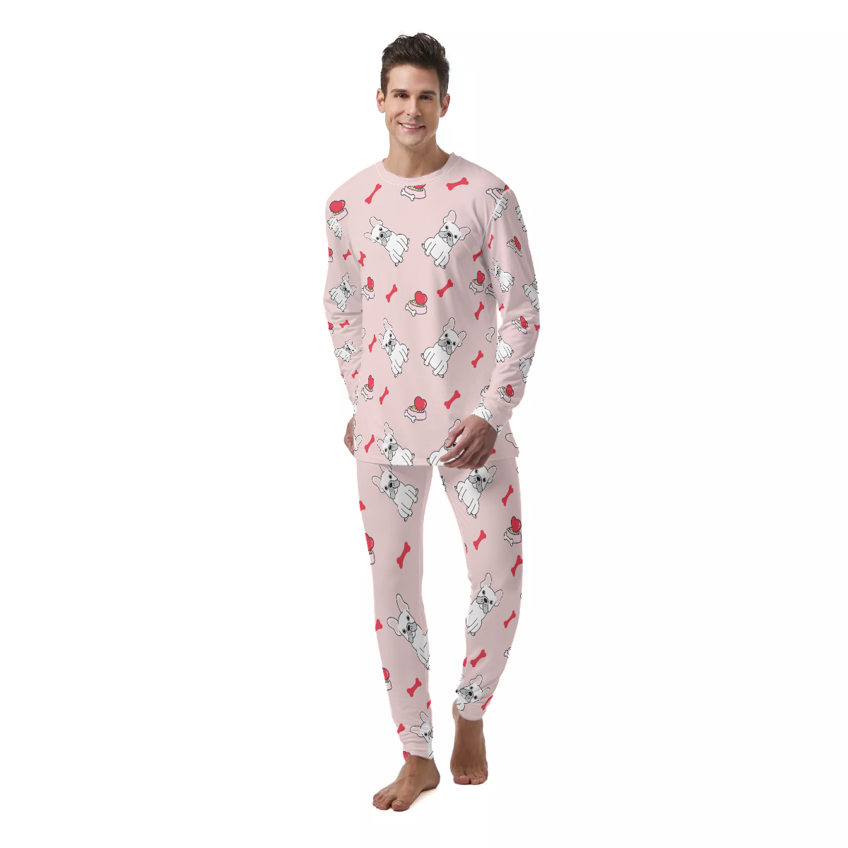 ROMEO French Bulldog Loungewear Set for Frenchie Enthusiasts-fadou
