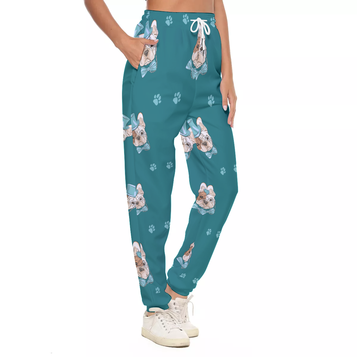 French Bulldog Casual Loungewear for Frenchie Enthusiasts-fadou