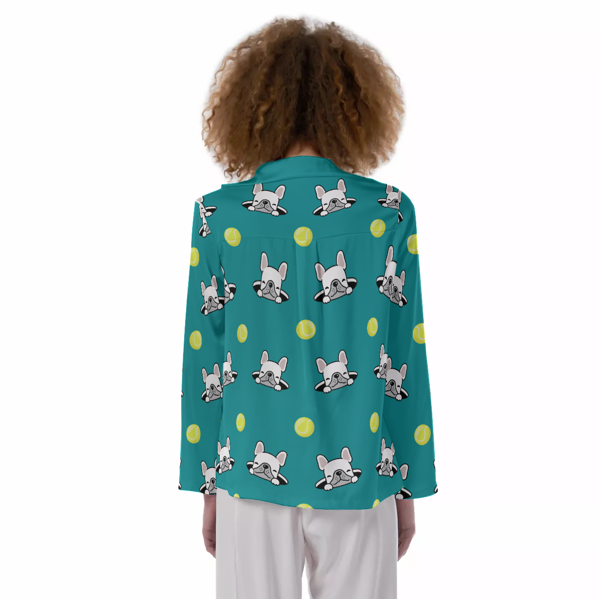 LUCY French Bulldog Cozy Pajama Set for Dog Moms & Dads-fadou