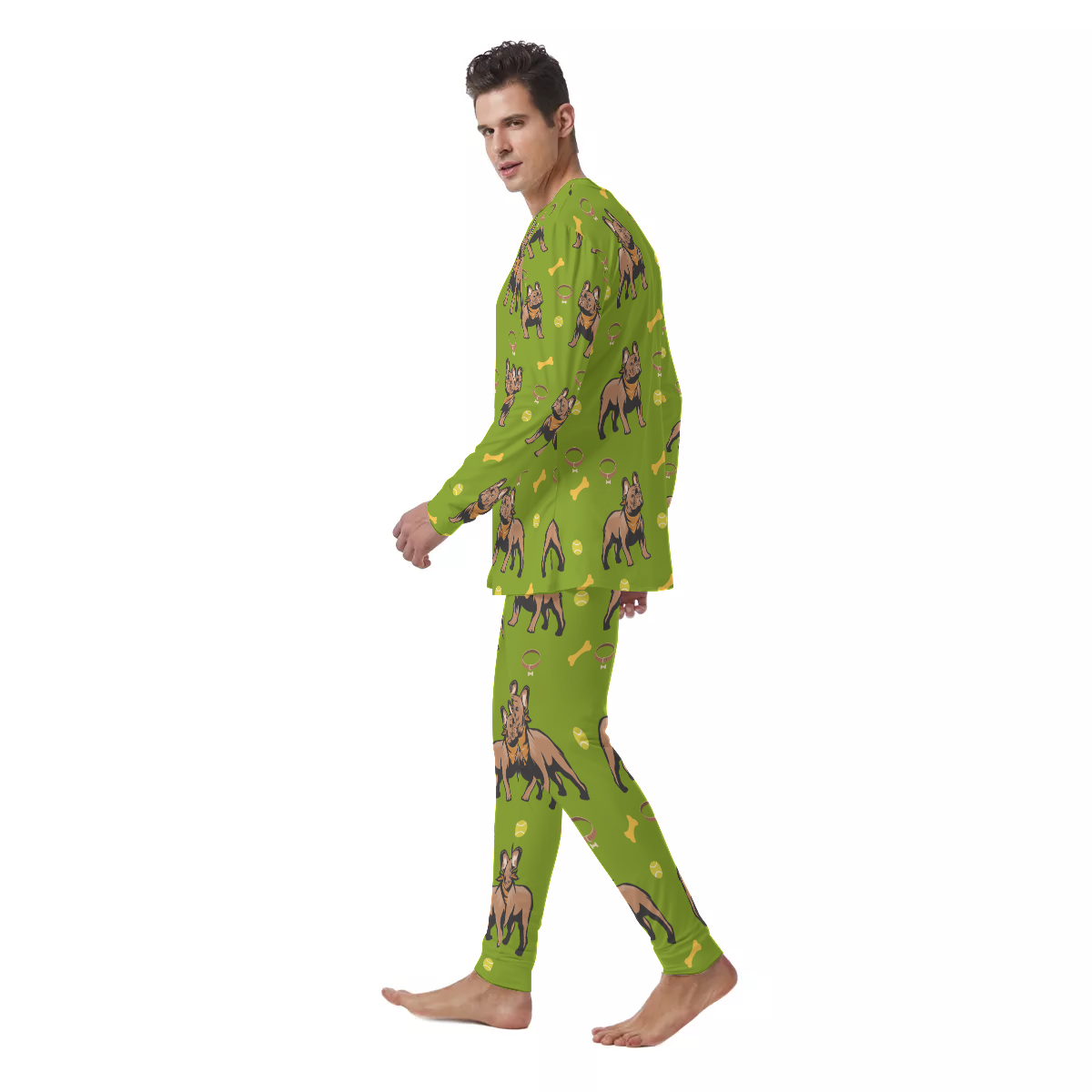 HENRY French Bulldog Sleepwear Pajamas for Dog Park Days-fadou